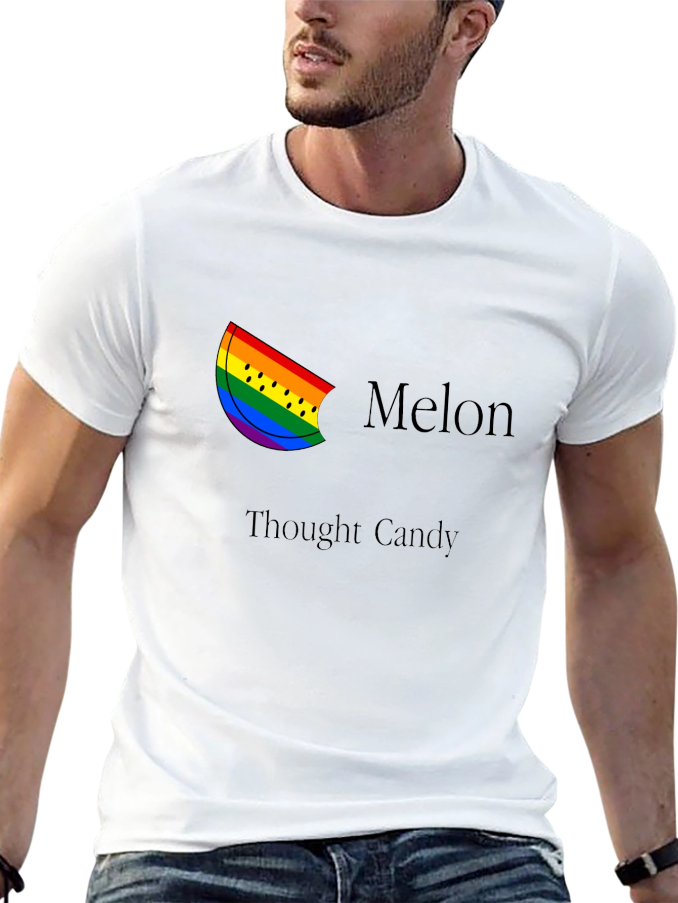 LGBT Pride Melon Thought Candy T-Shirt