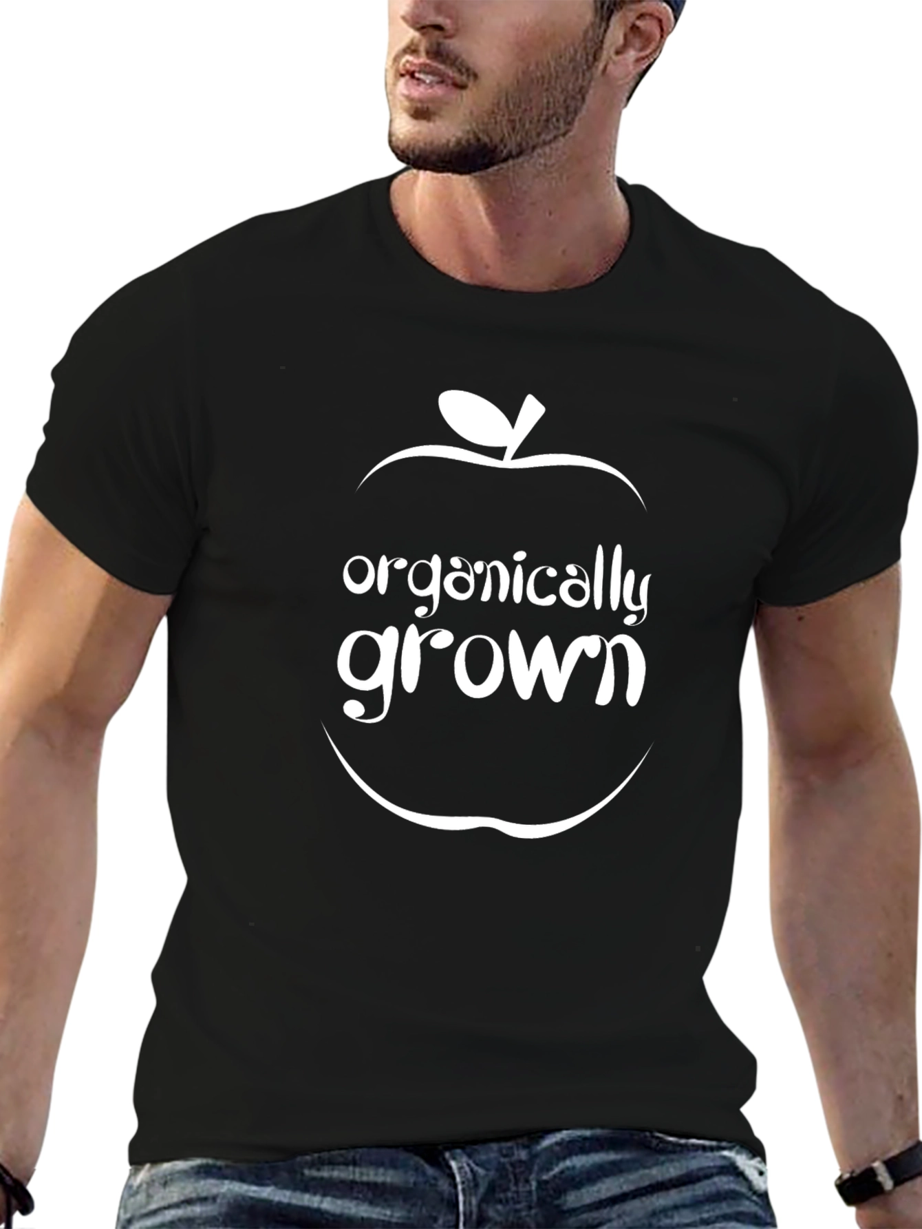 Organically Grown Apple T-Shirt - Eco Friendly Tee