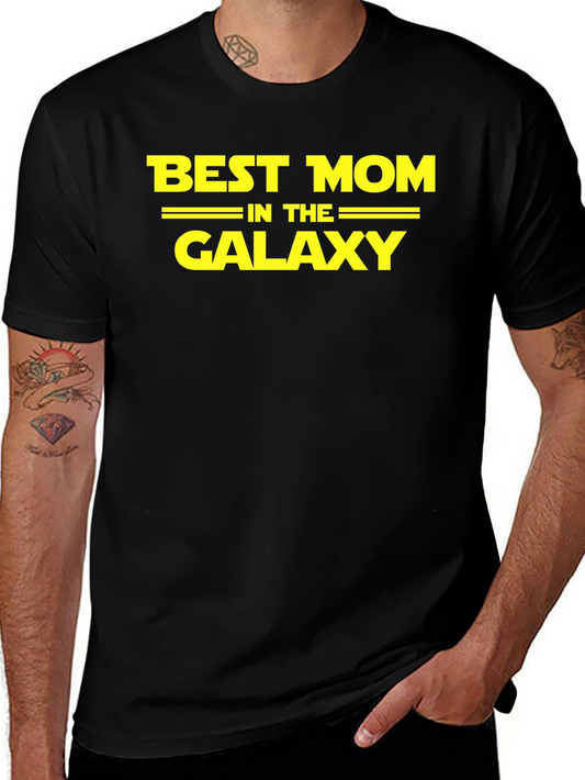 Best Mom in the Galaxy T-Shirt - Star Wars Style