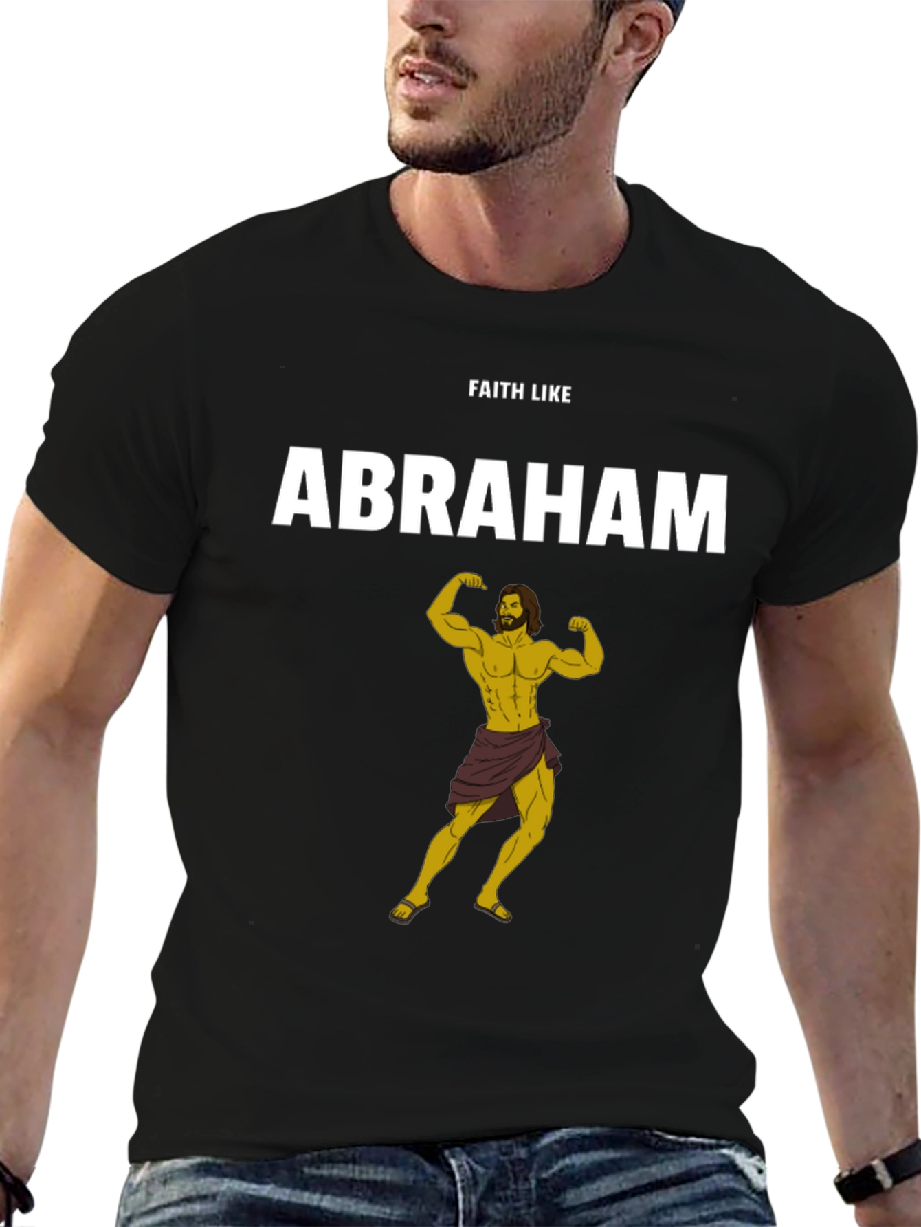 Faith Like Abraham T-Shirt - Strong Christian Apparel