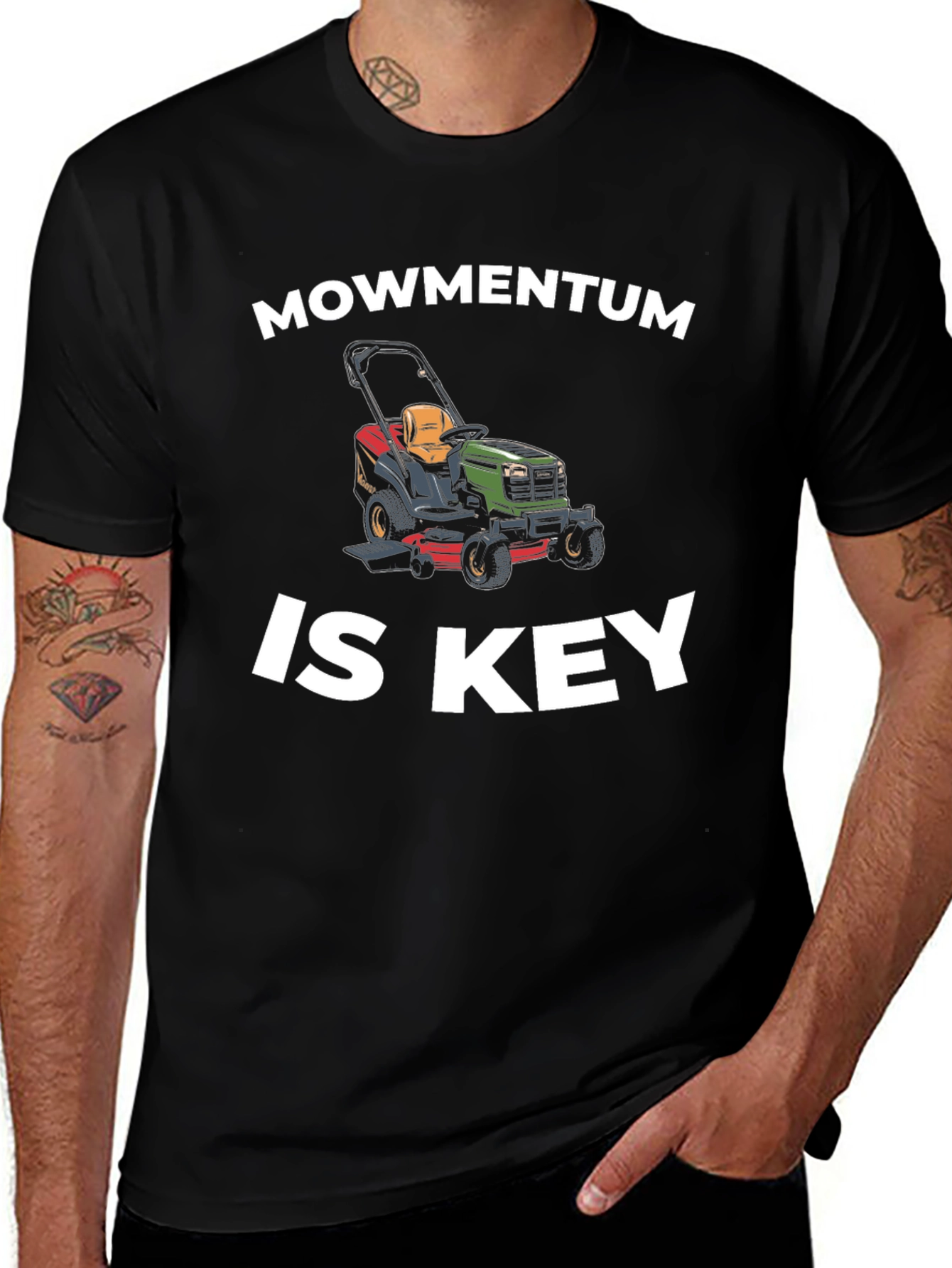Mowmentum Is Key T-Shirt