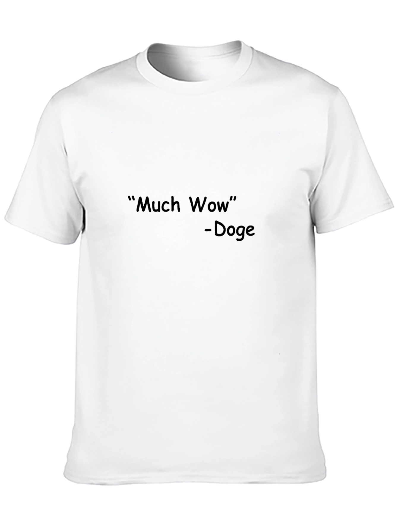 Much Wow Doge T-Shirt - Black