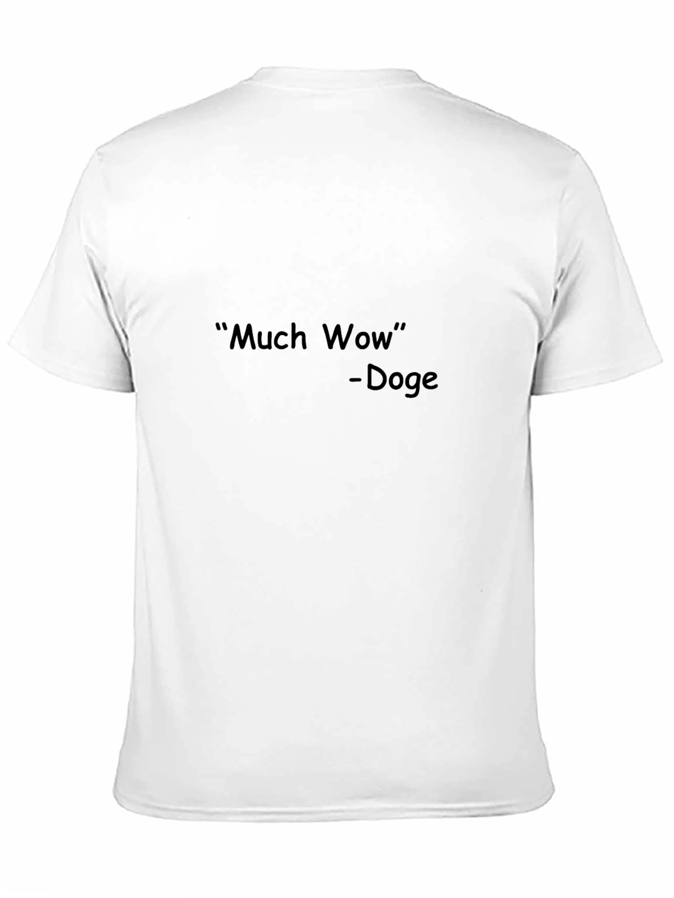 Much Wow Doge T-Shirt - Black