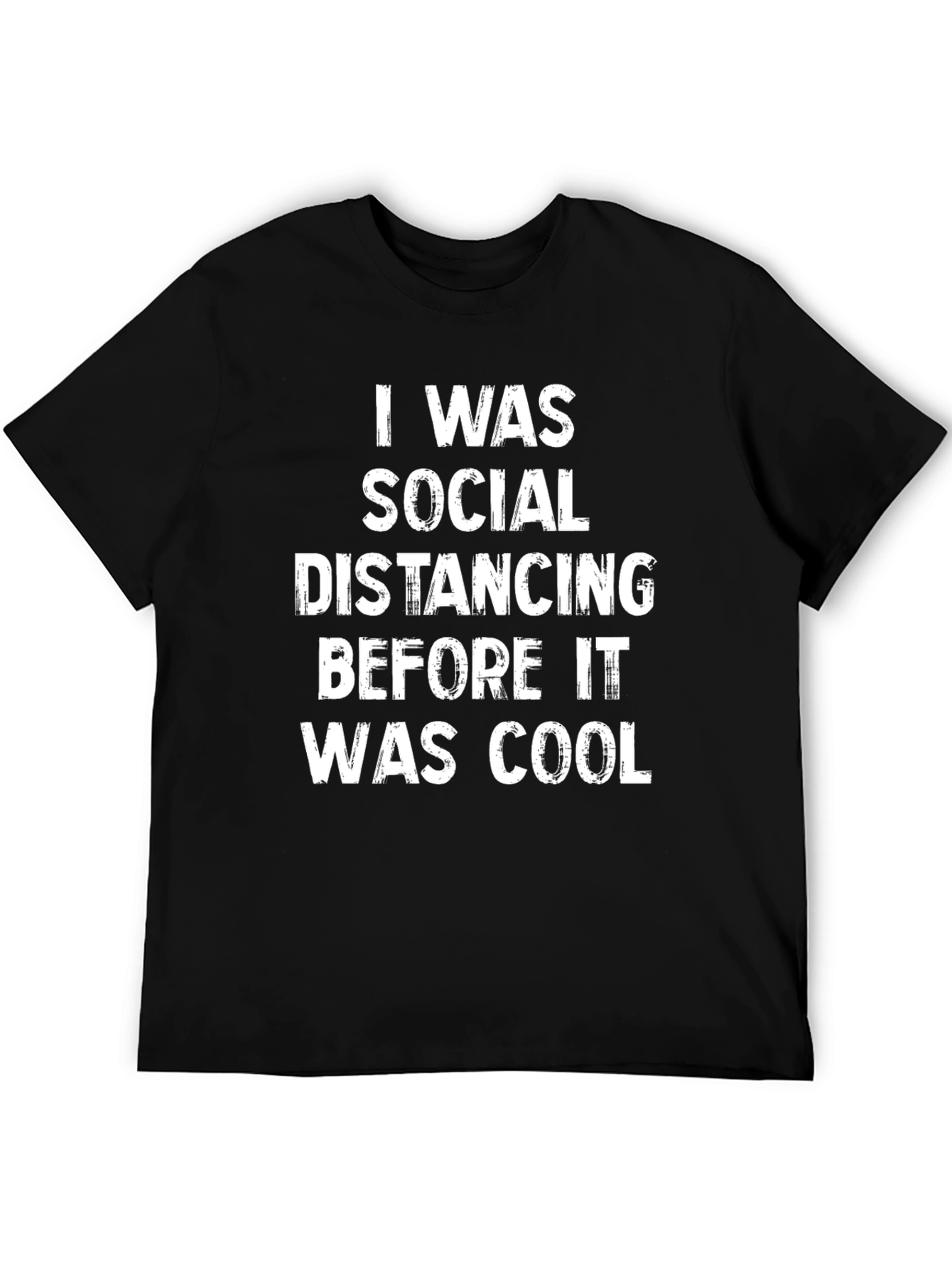 Social Distancing Funny Graphic T-Shirt