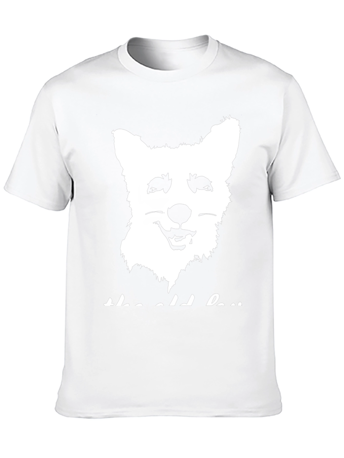 Corgi Dog Graphic Print Black T-Shirt