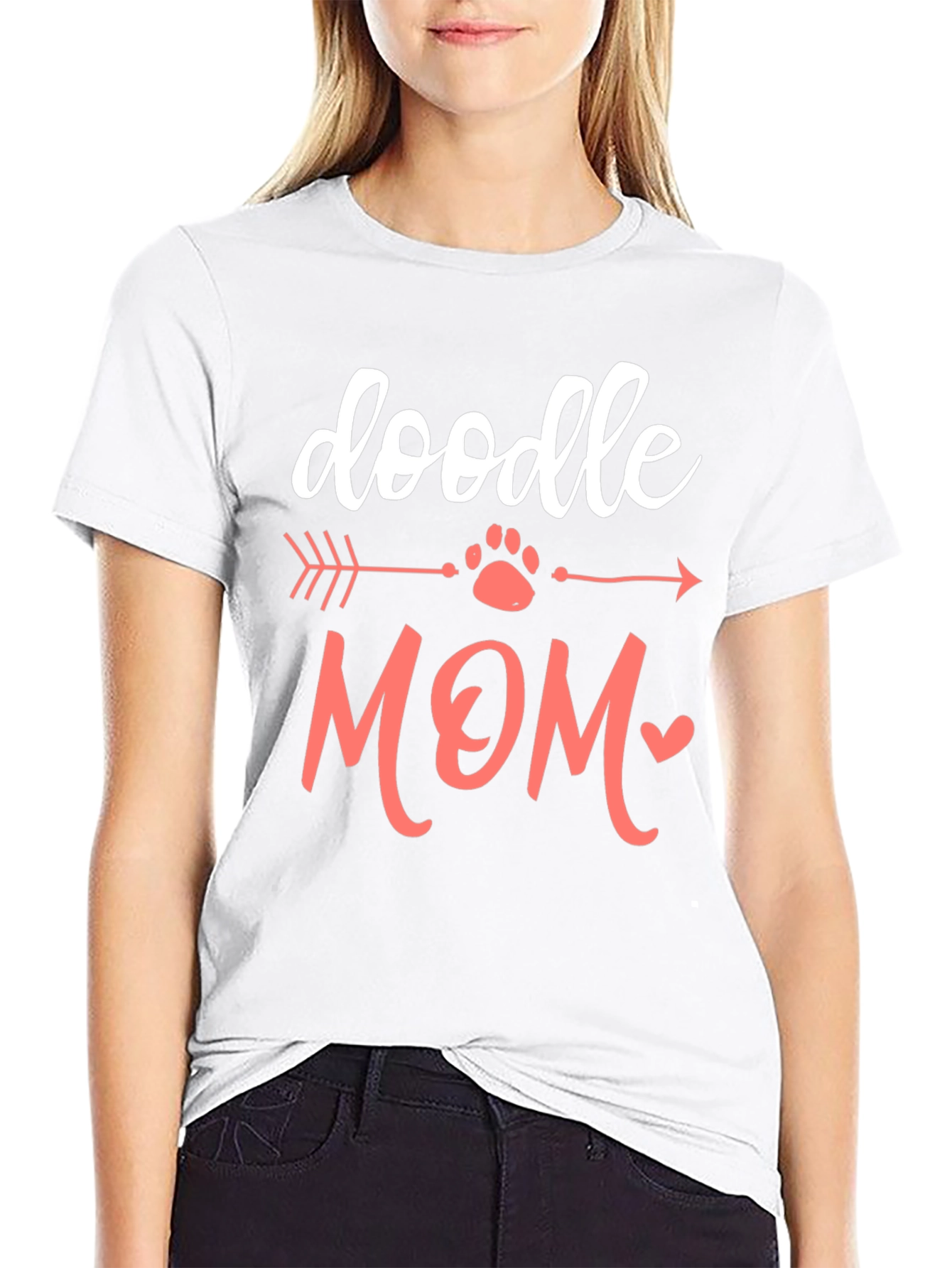 Doodle Mom Graphic T-Shirt - Cute Dog Lover Tee