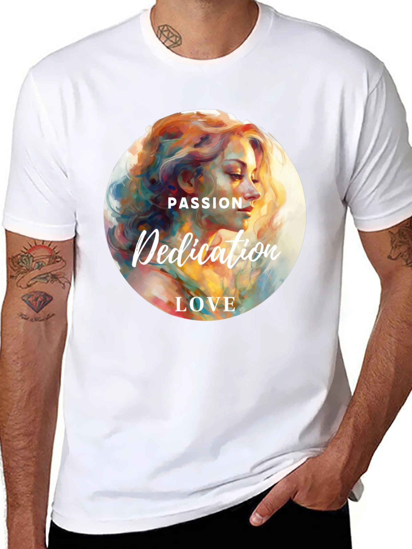 Passion Dedication Love Graphic Tee