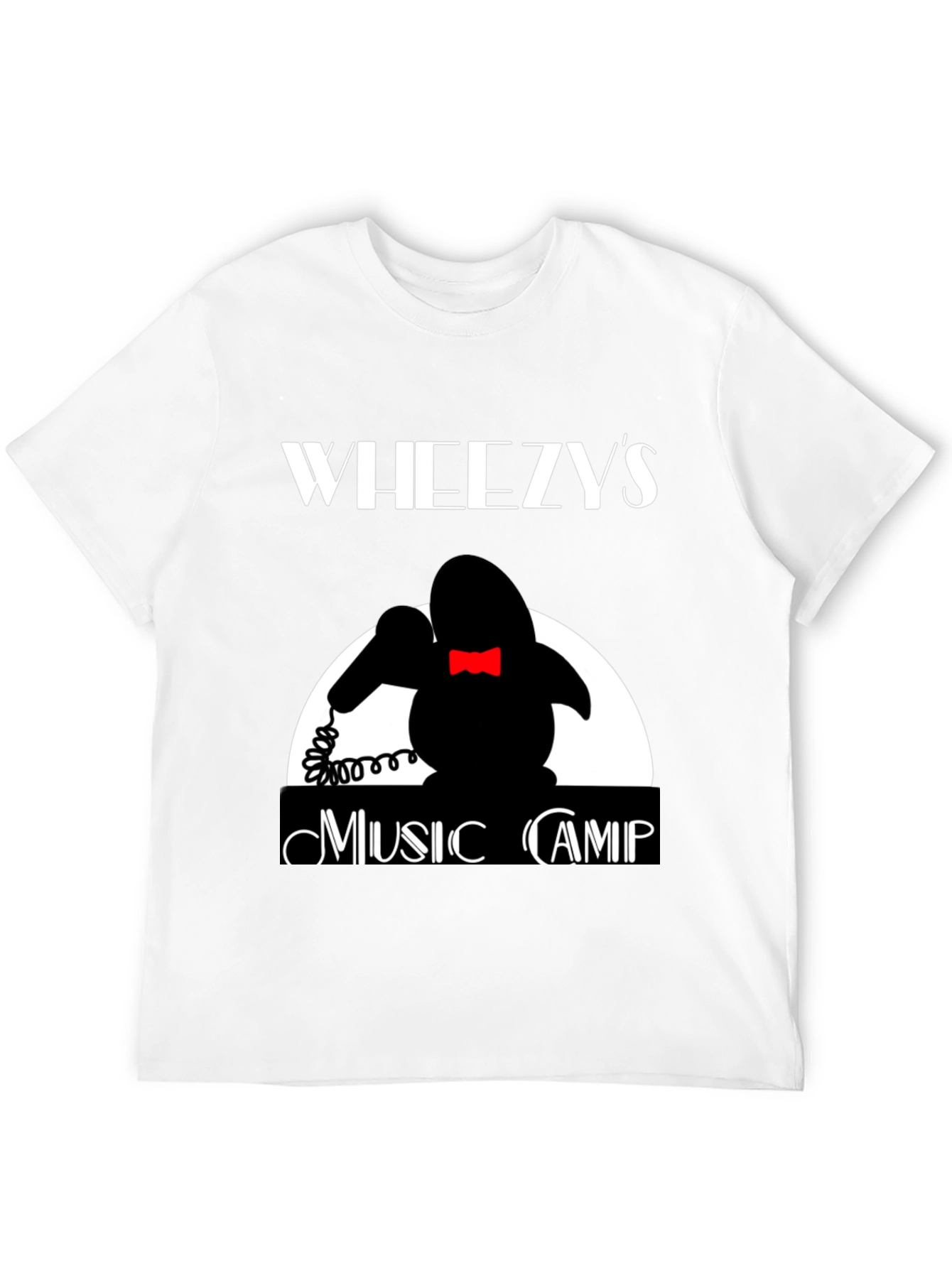 Wheezys Music Camp T-Shirt - Retro Design