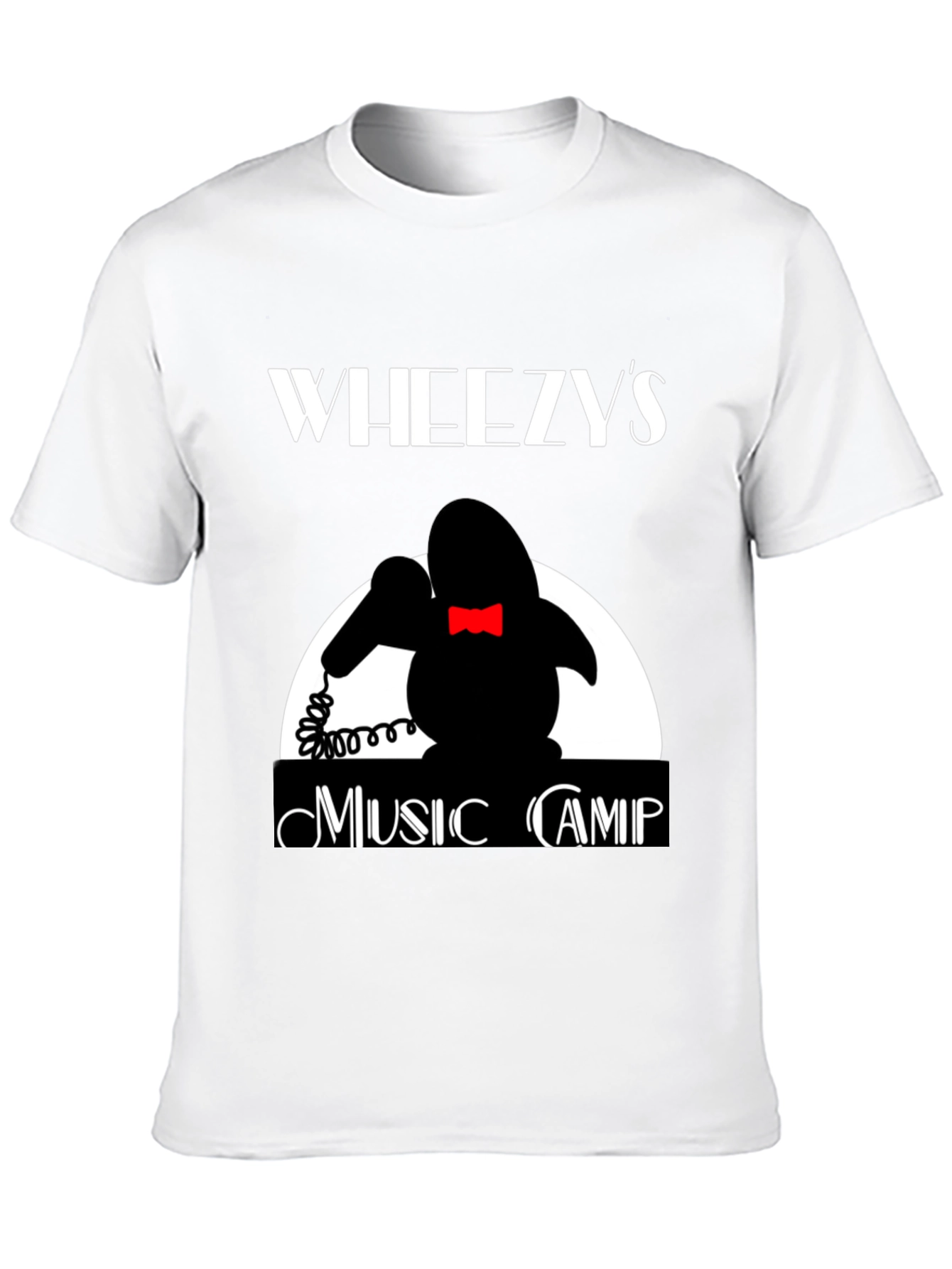 Wheezys Music Camp T-Shirt - Retro Design