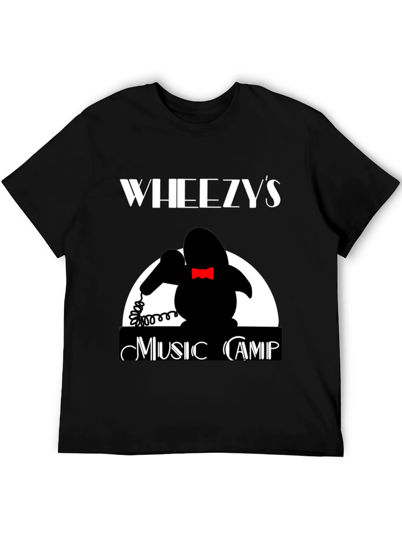 Wheezys Music Camp T-Shirt - Retro Design