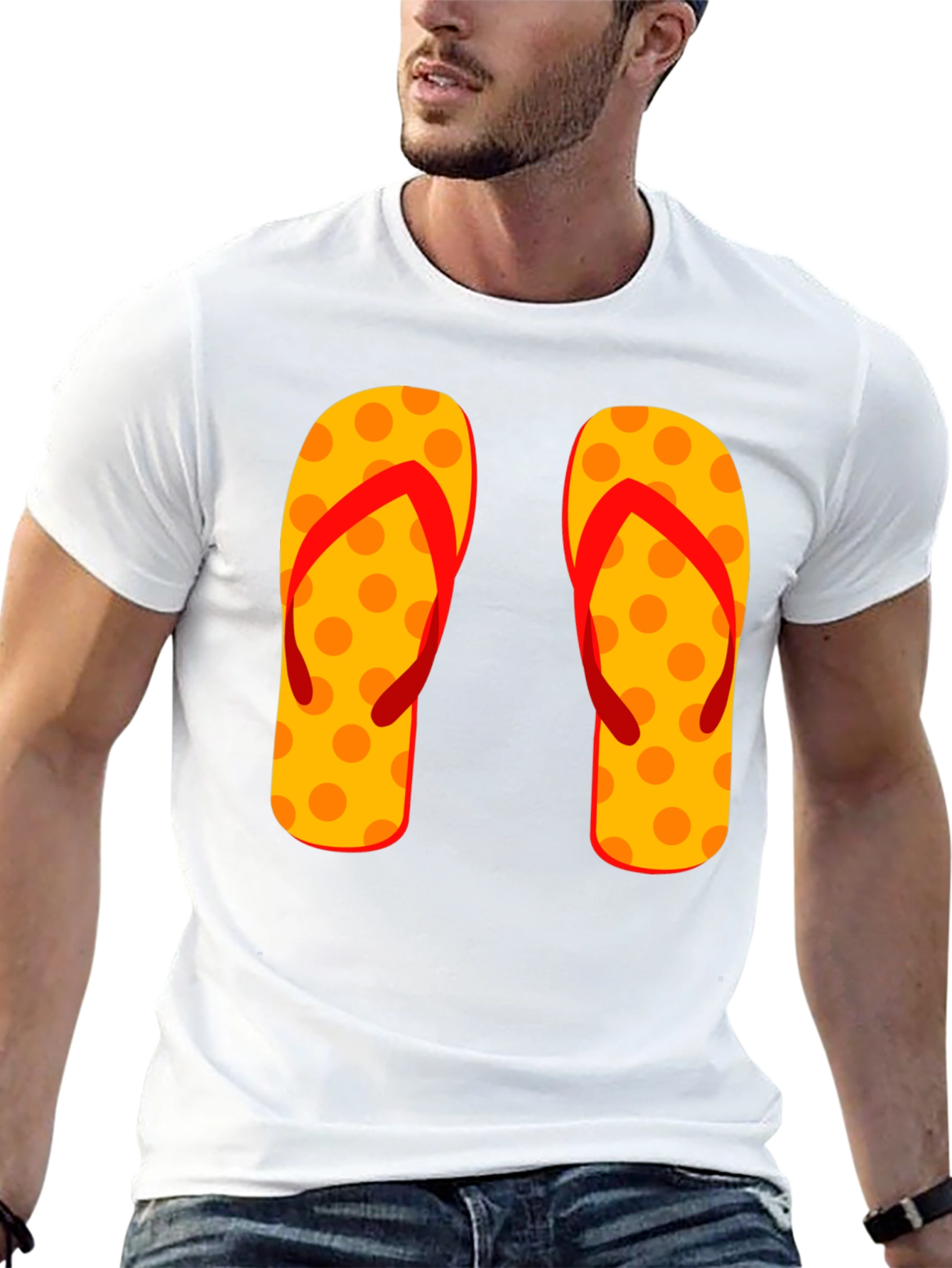 Flip Flop Graphic Tee - Summer Vibes T-Shirt