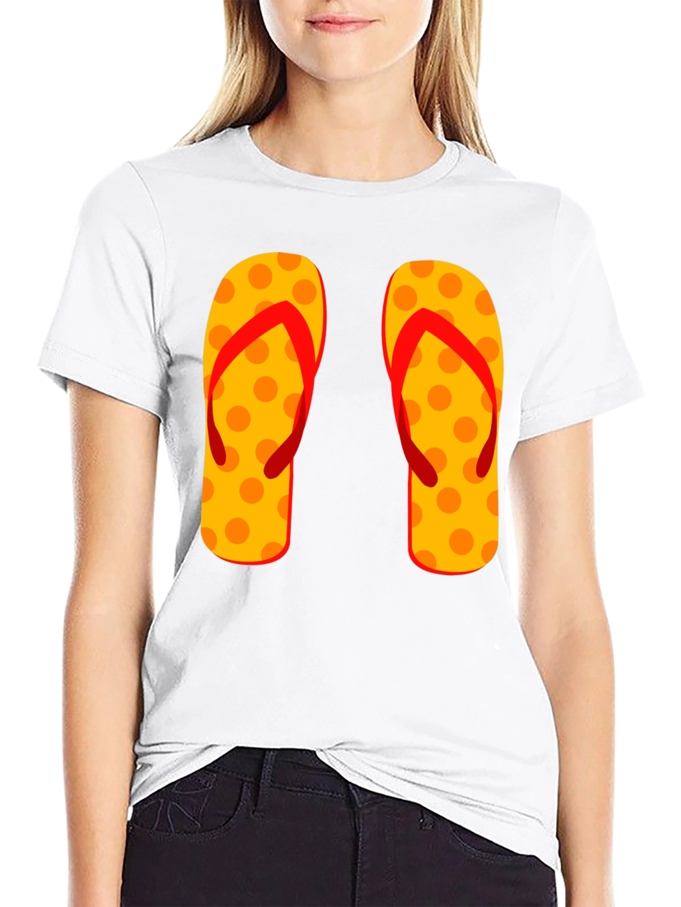 Flip Flop Graphic Tee - Summer Vibes T-Shirt
