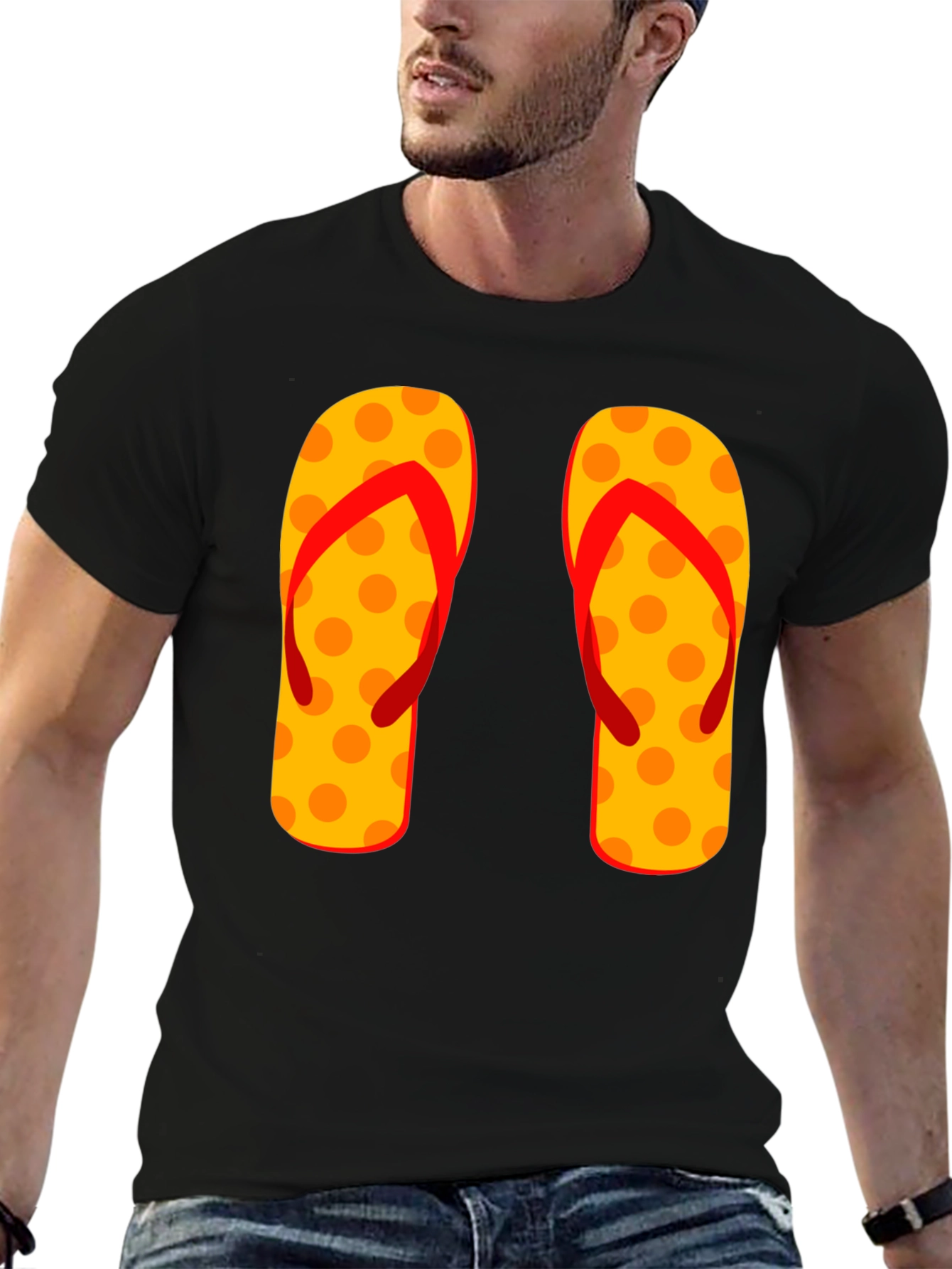 Flip Flop Graphic Tee - Summer Vibes T-Shirt