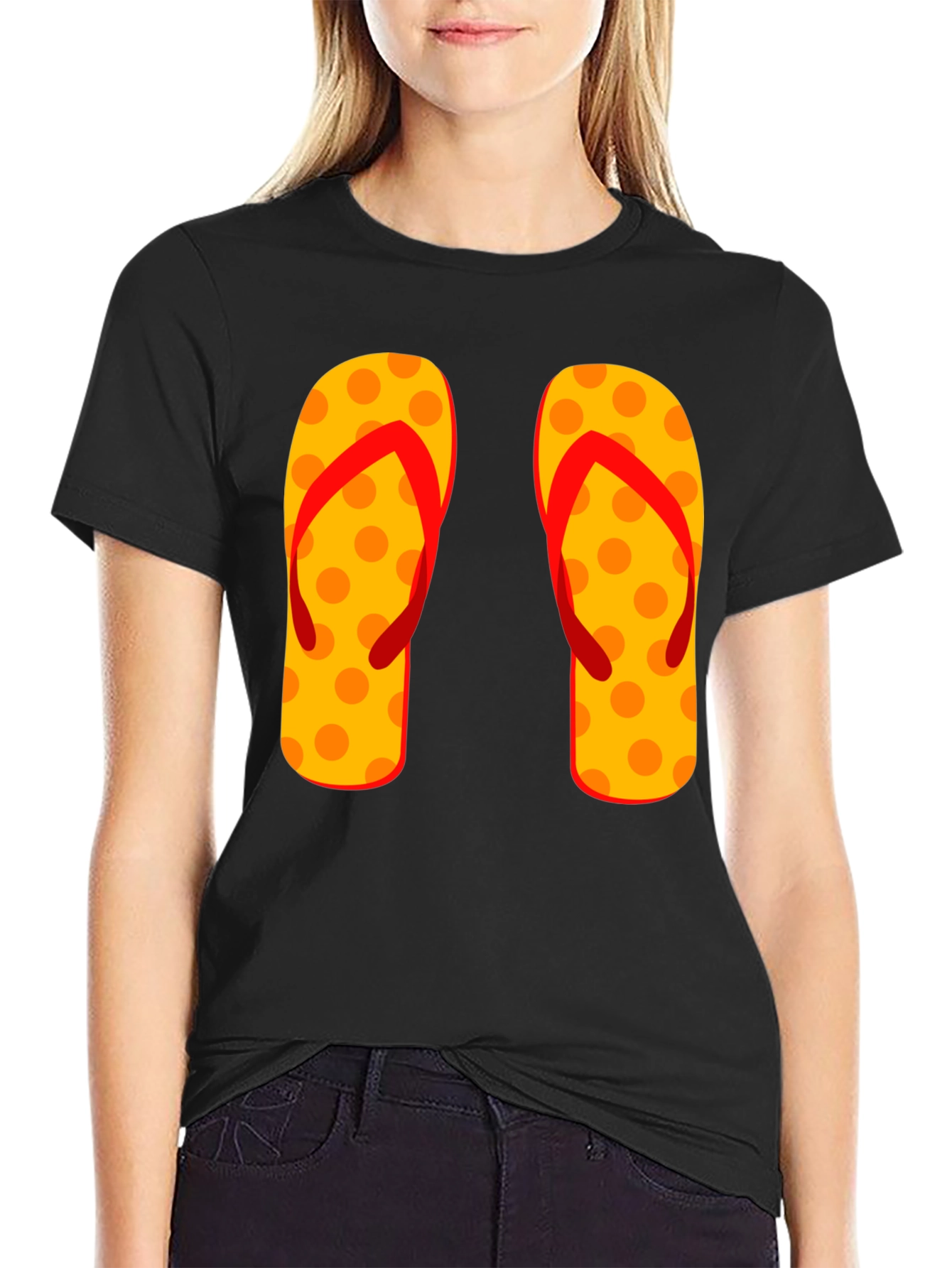 Flip Flop Graphic Tee - Summer Vibes T-Shirt