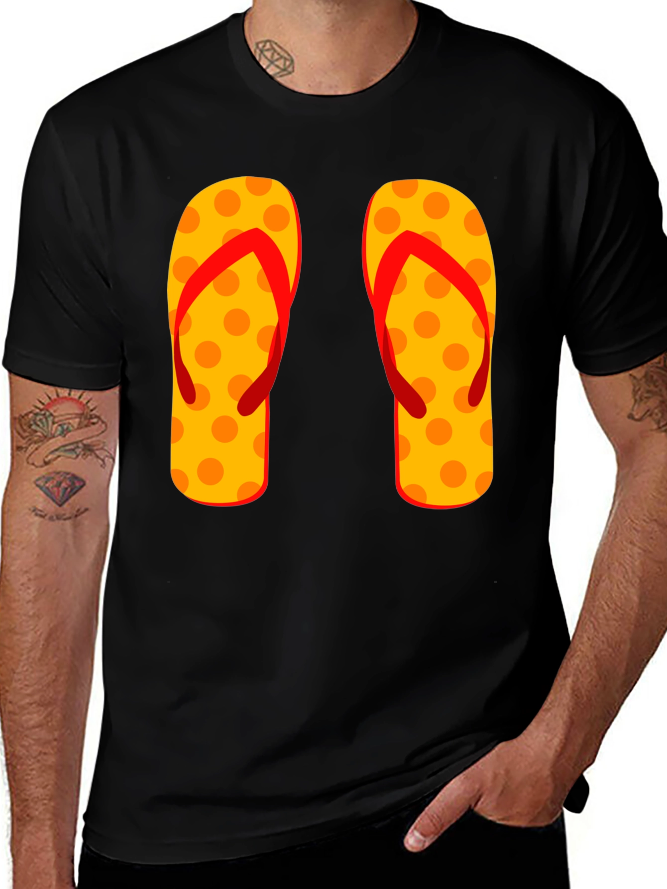 Flip Flop Graphic Tee - Summer Vibes T-Shirt
