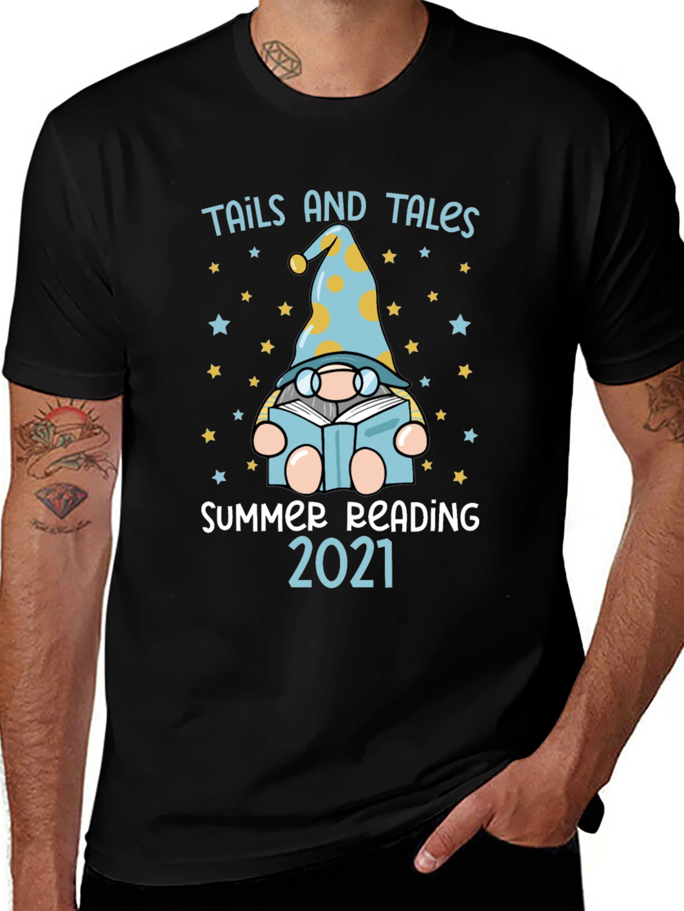 Summer Reading Gnome T-Shirt