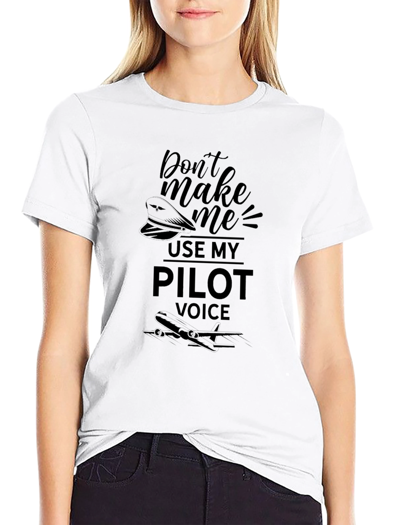 Pilot Voice T-Shirt - Funny Aviation Tee