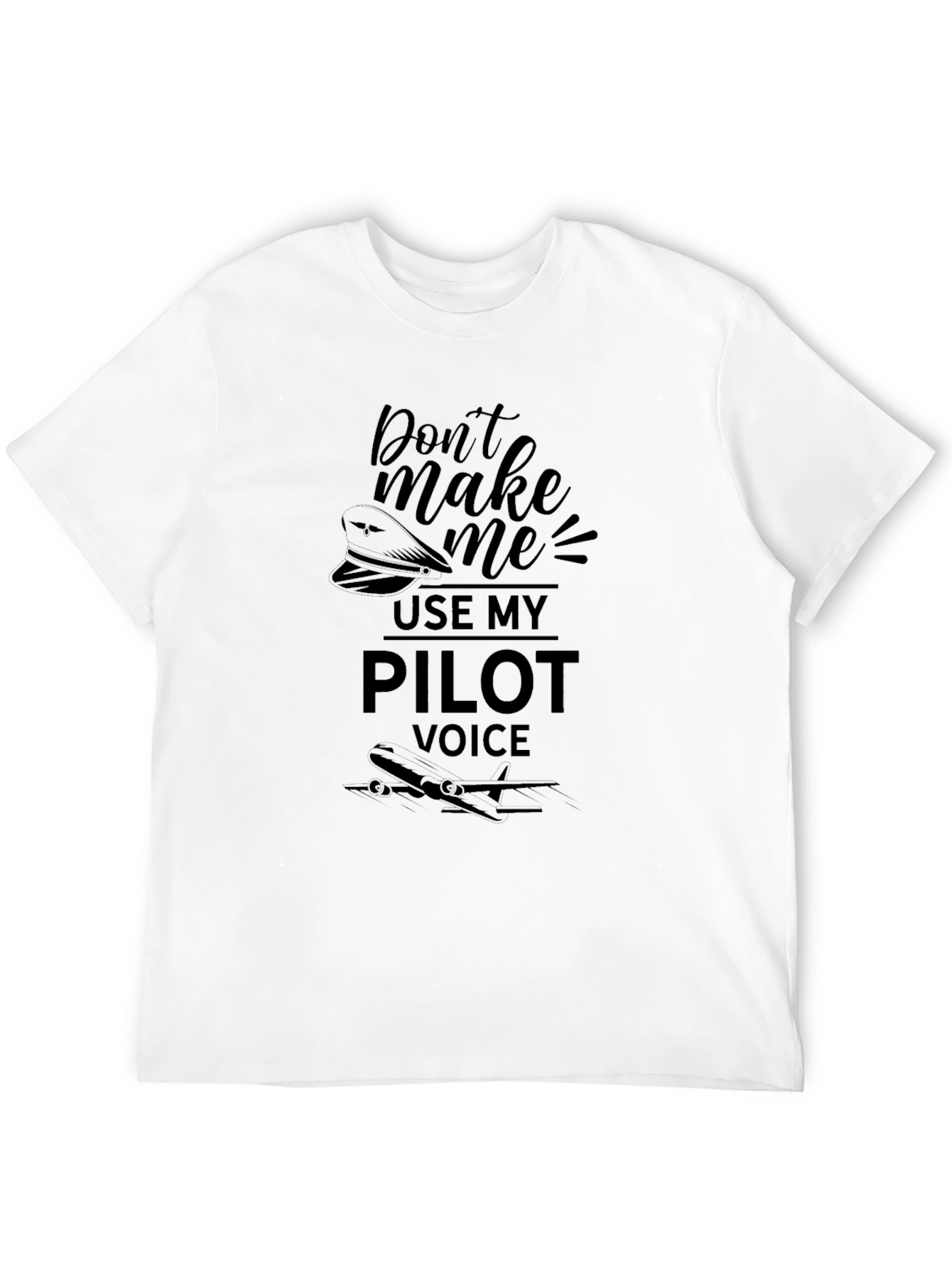 Pilot Voice T-Shirt - Funny Aviation Tee
