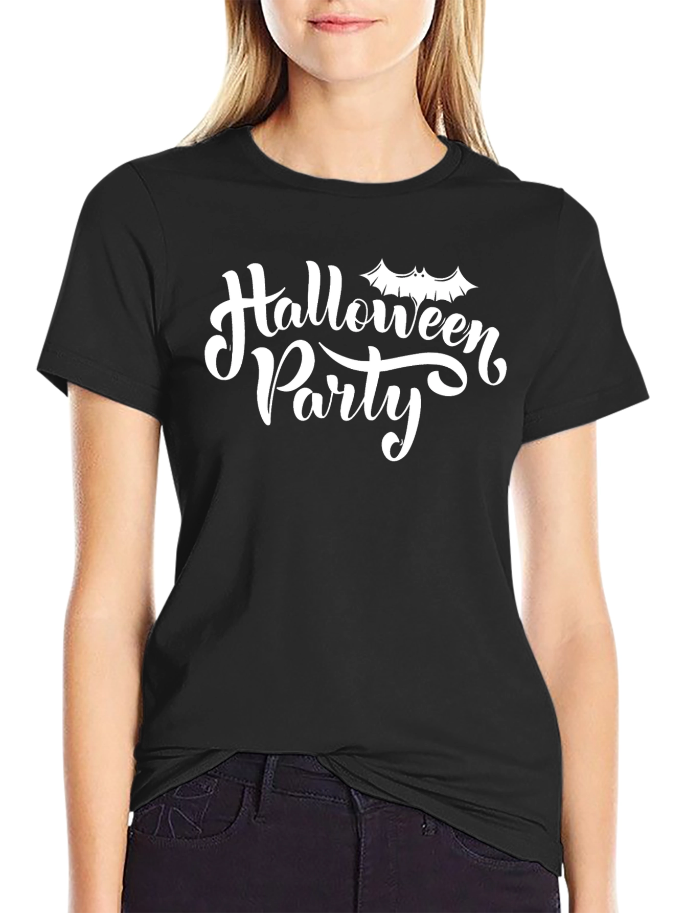 Halloween Party T-Shirt - Bat Graphic