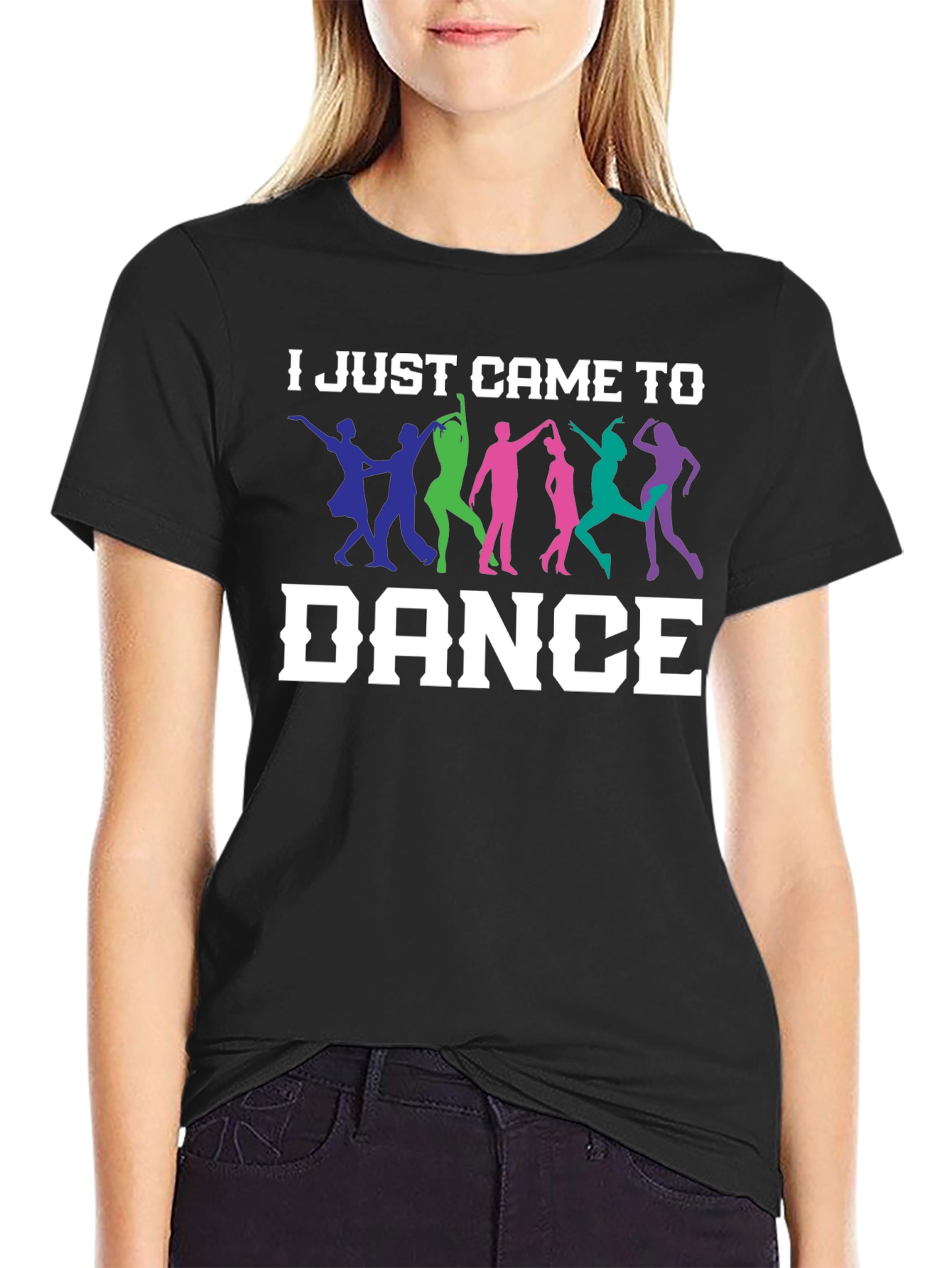 Dance Graphic T-Shirt - Cotton Blend