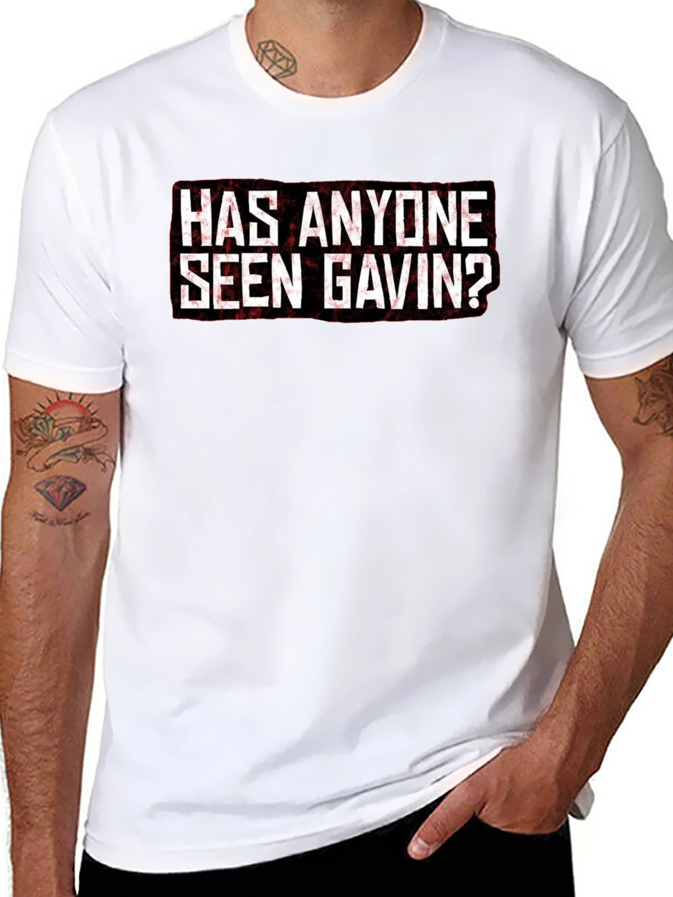 Has Anyone Seen Gavin? Graphic Tee