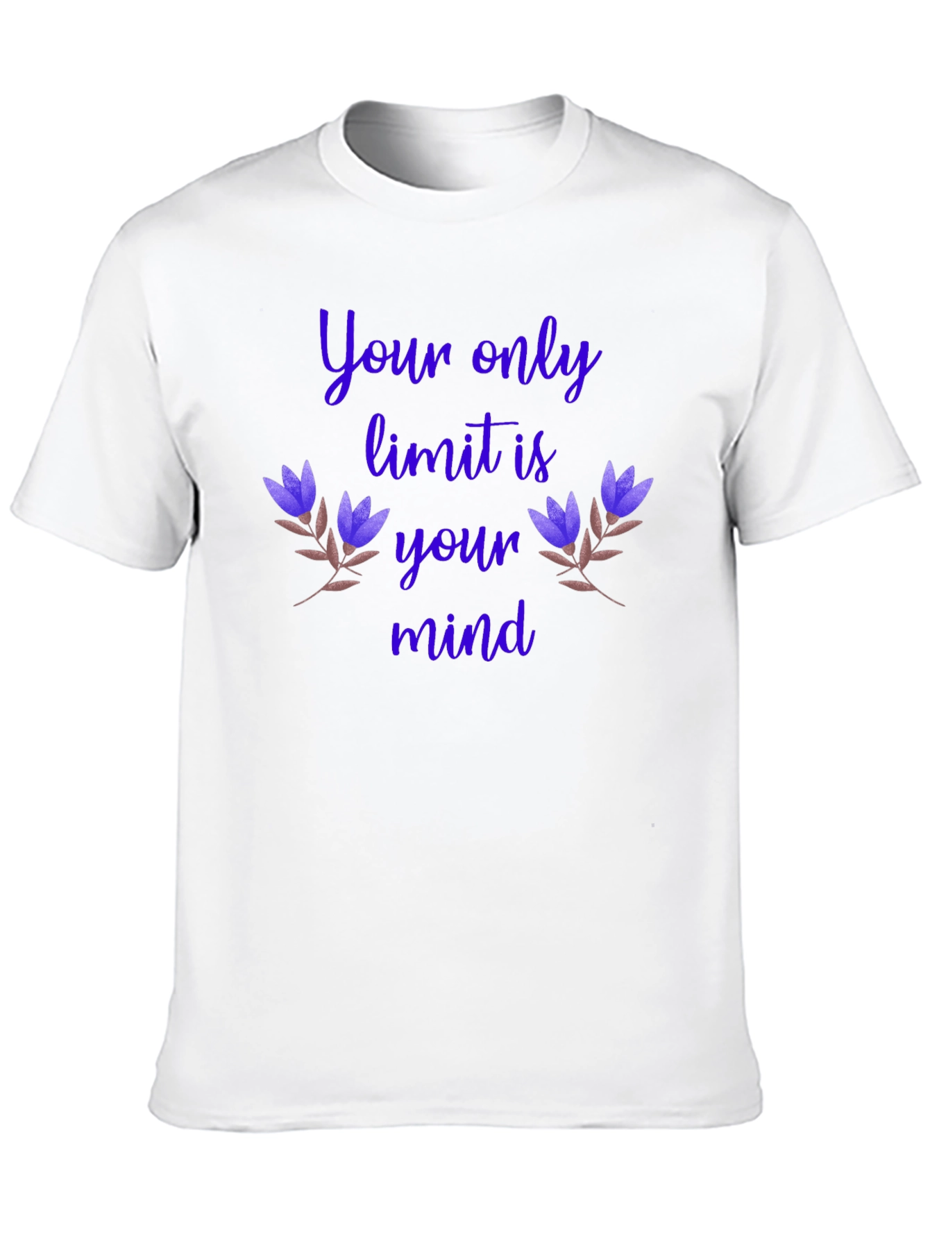 Motivational Graphic T-Shirt - Your Only Limit