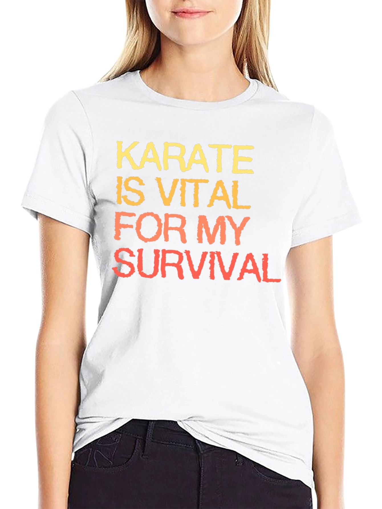 Karate Vital Survival Graphic Tee