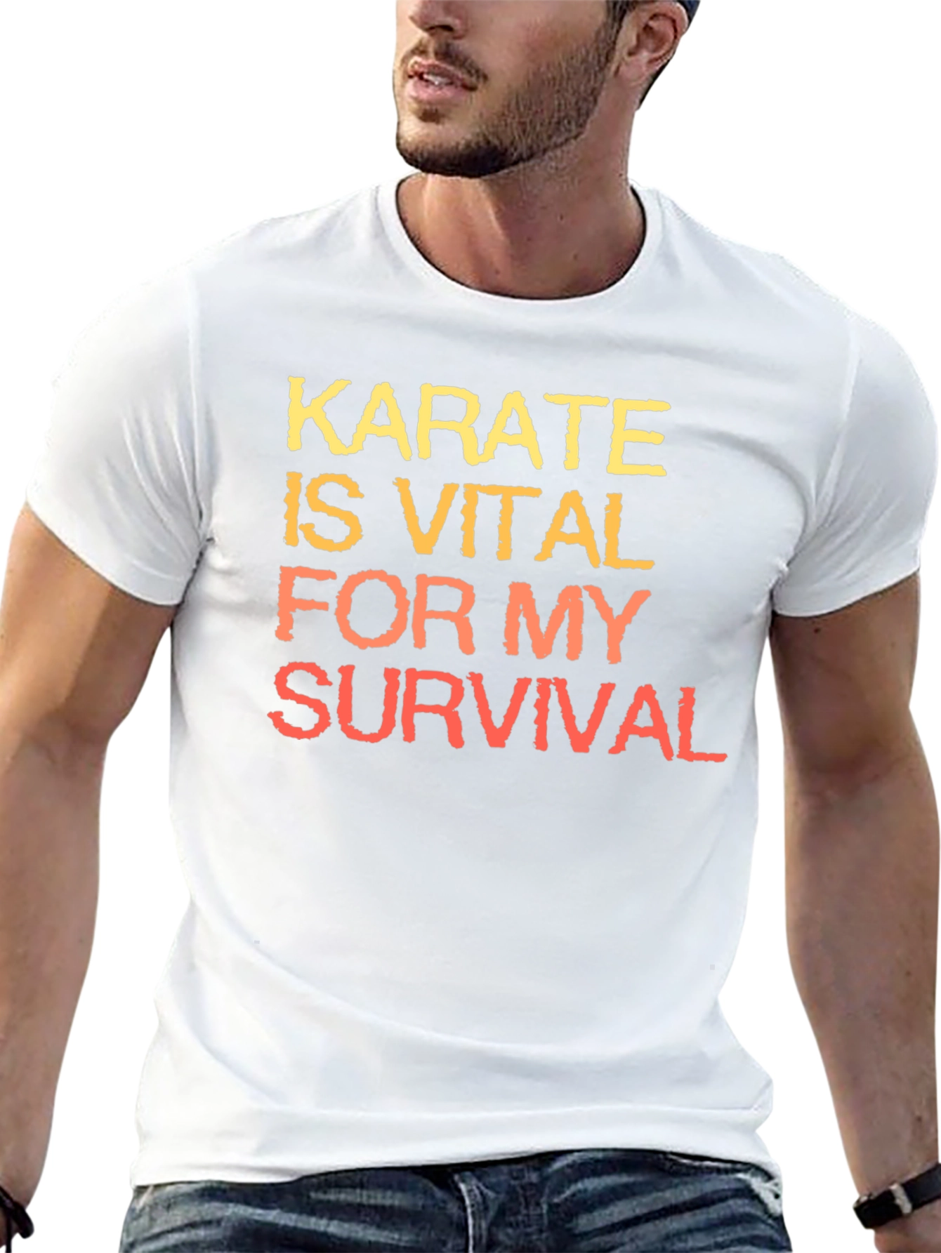 Karate Vital Survival Graphic Tee