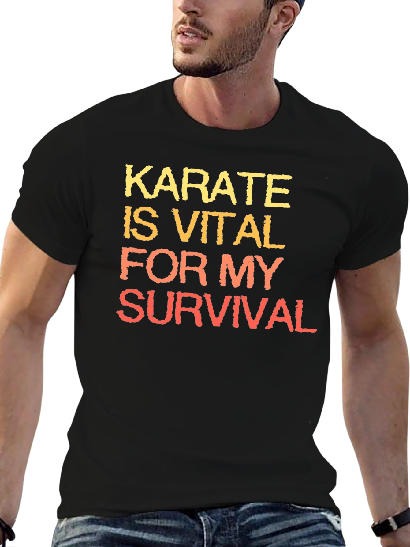 Karate Vital Survival Graphic Tee