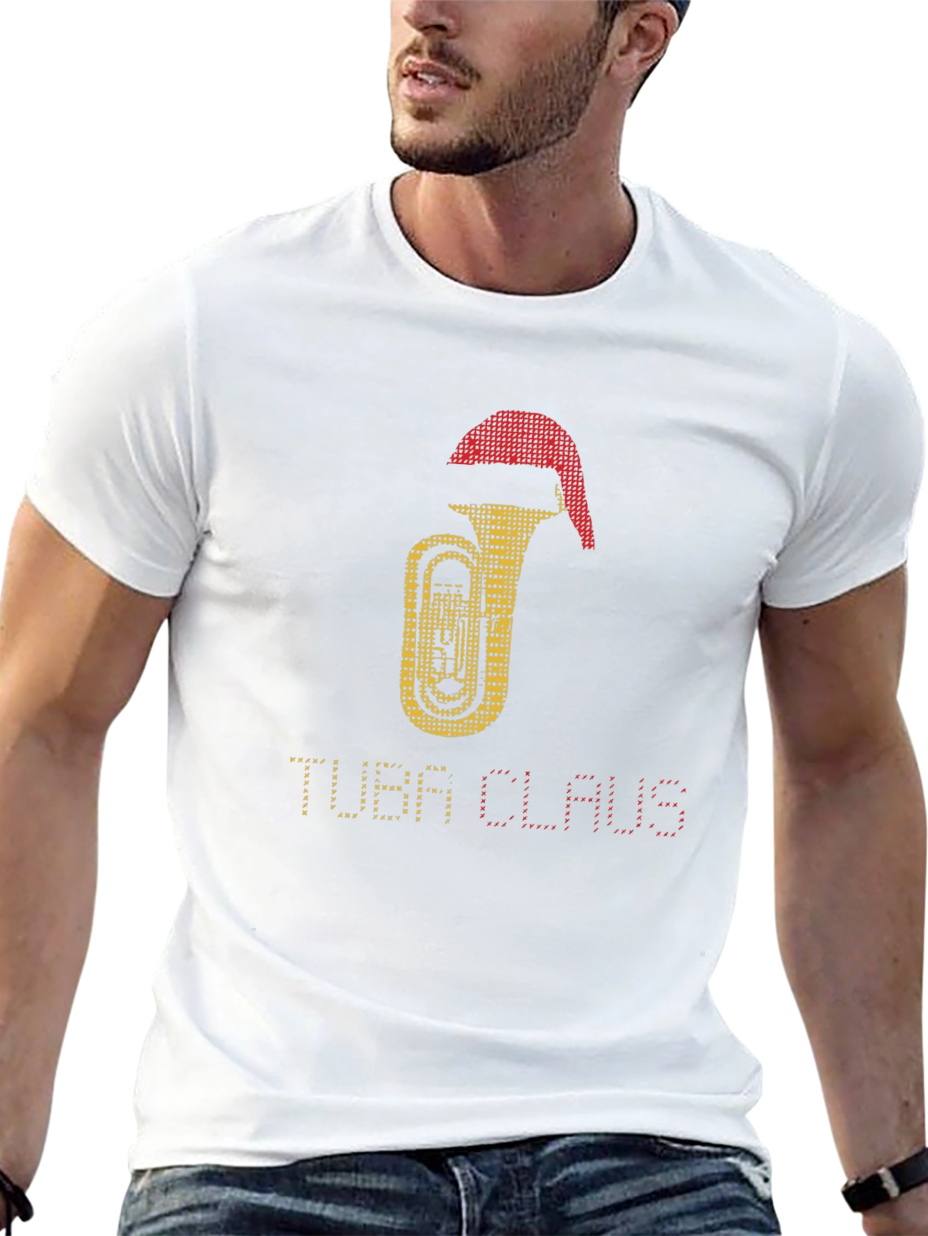 Tuba Claus Christmas T-Shirt