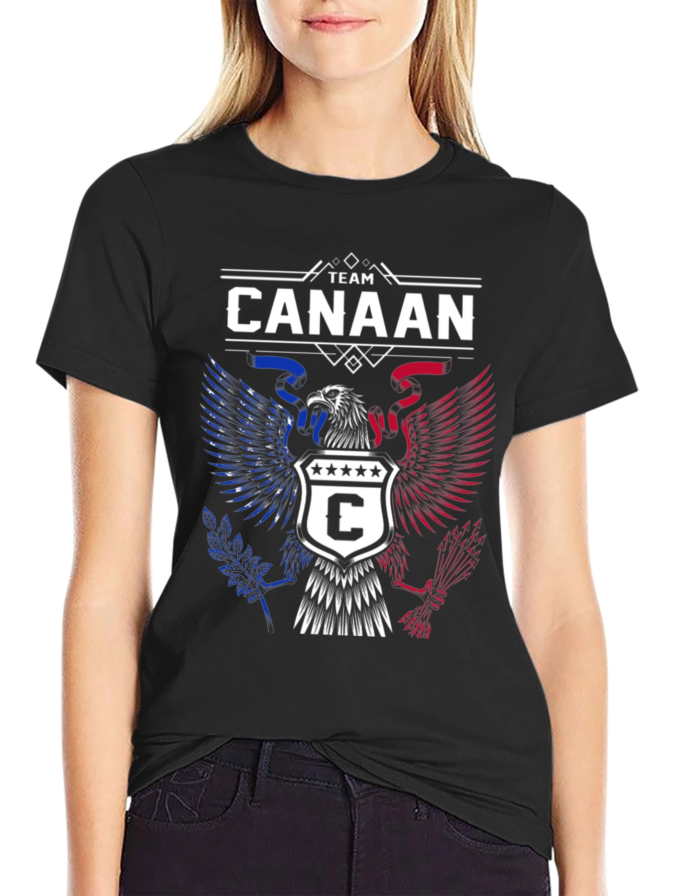 Team Canaan Patriotic Eagle T-Shirt