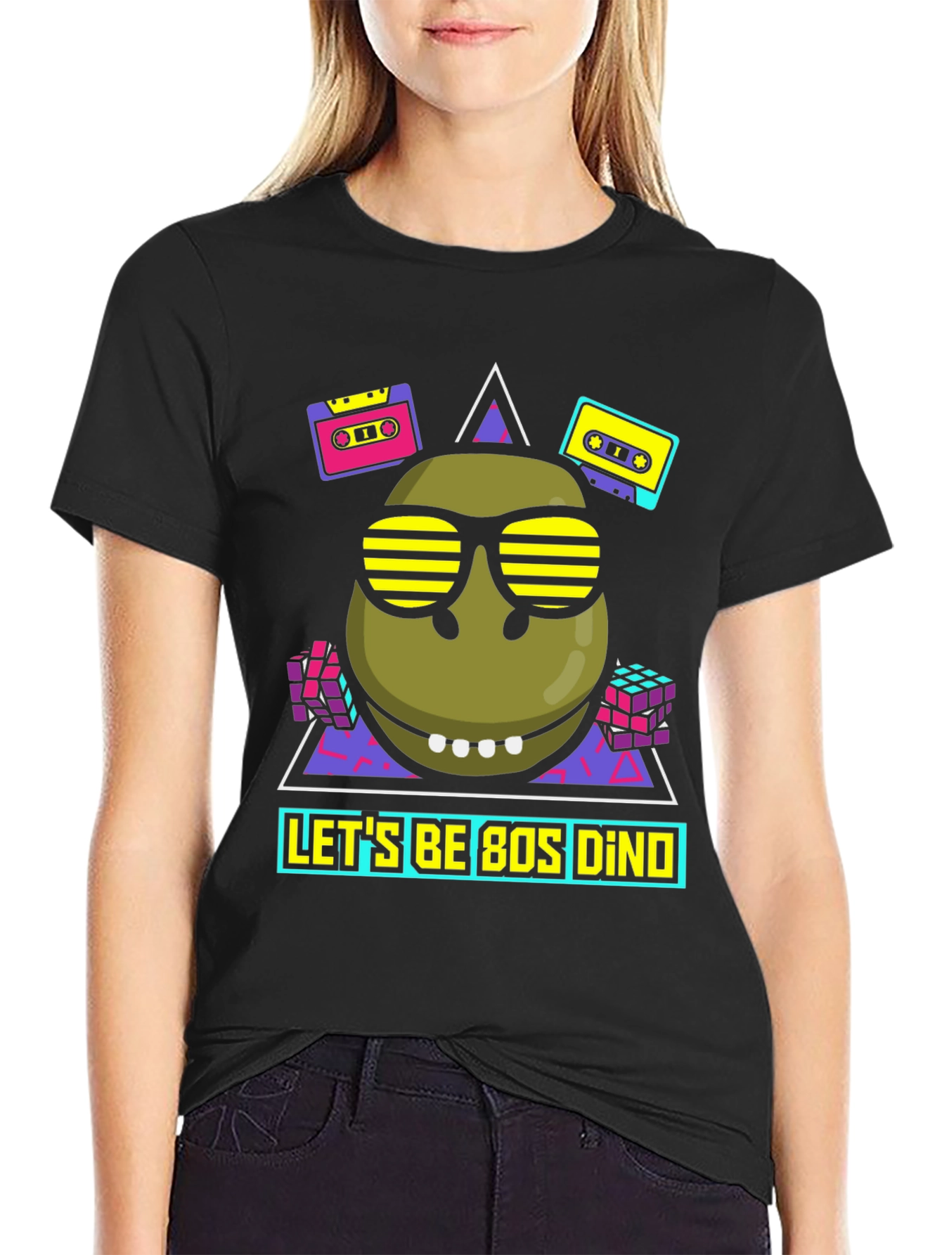 Retro 80s Dino T-Shirt