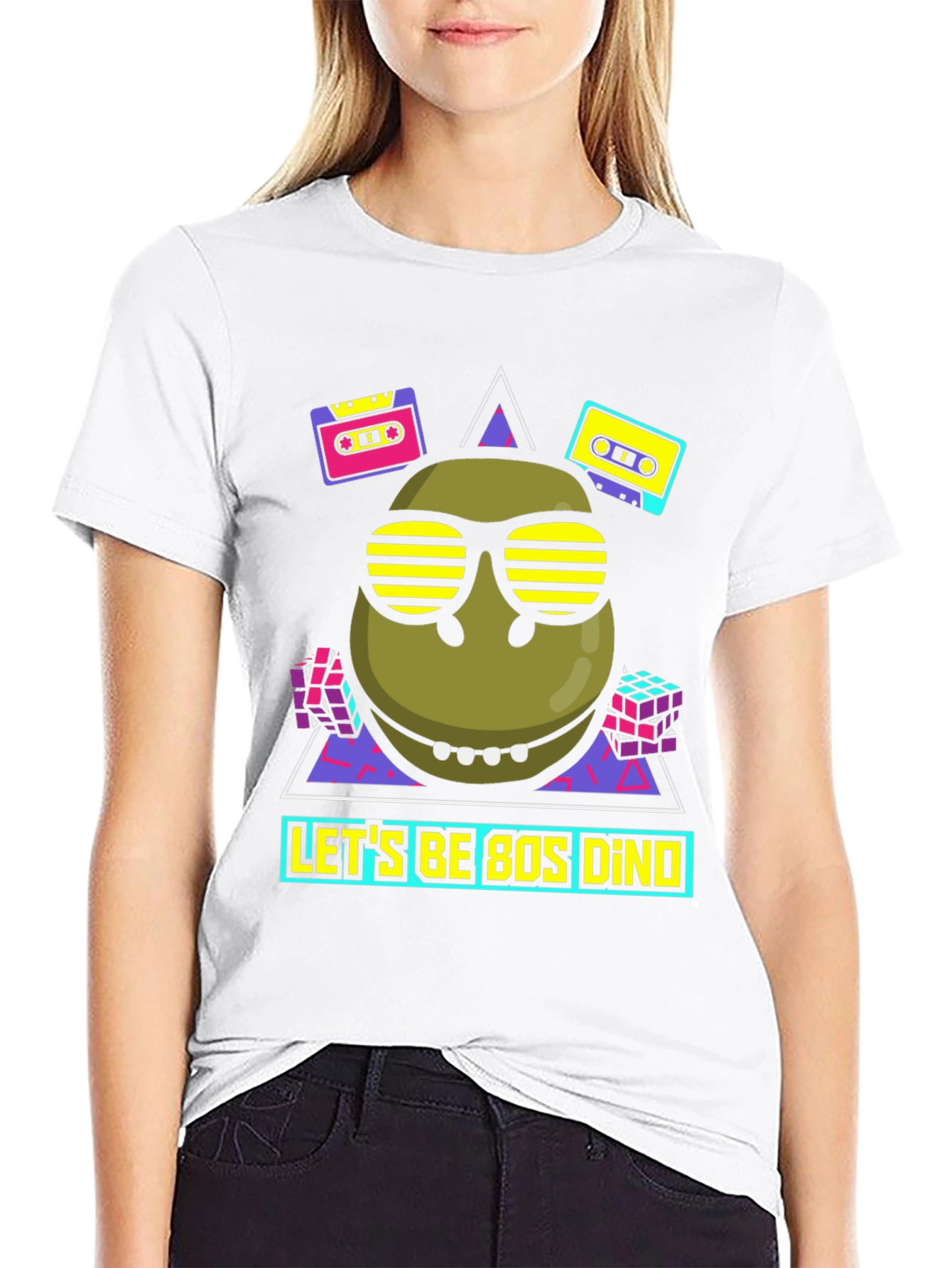 Retro 80s Dino T-Shirt