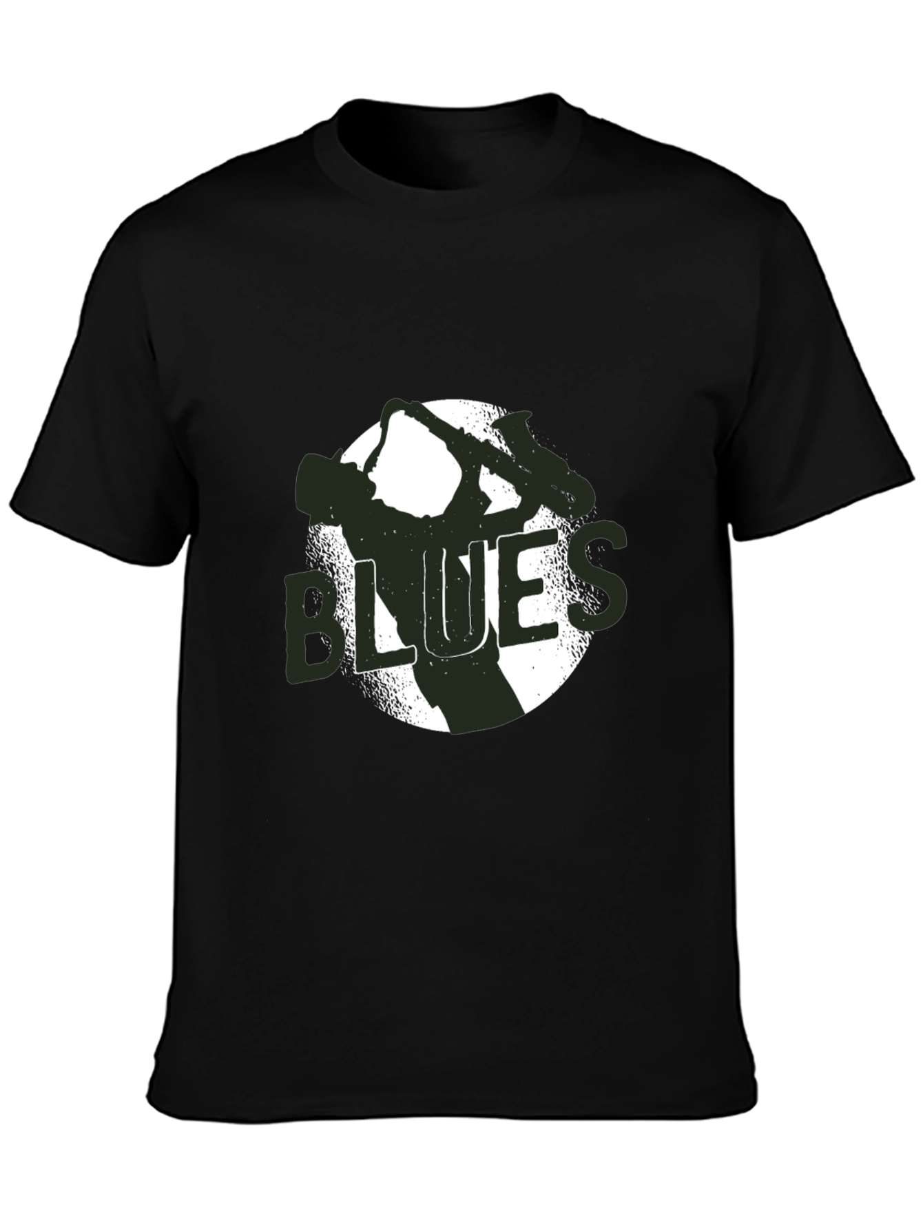 Blues Music T-Shirt - Unique Guitar Design