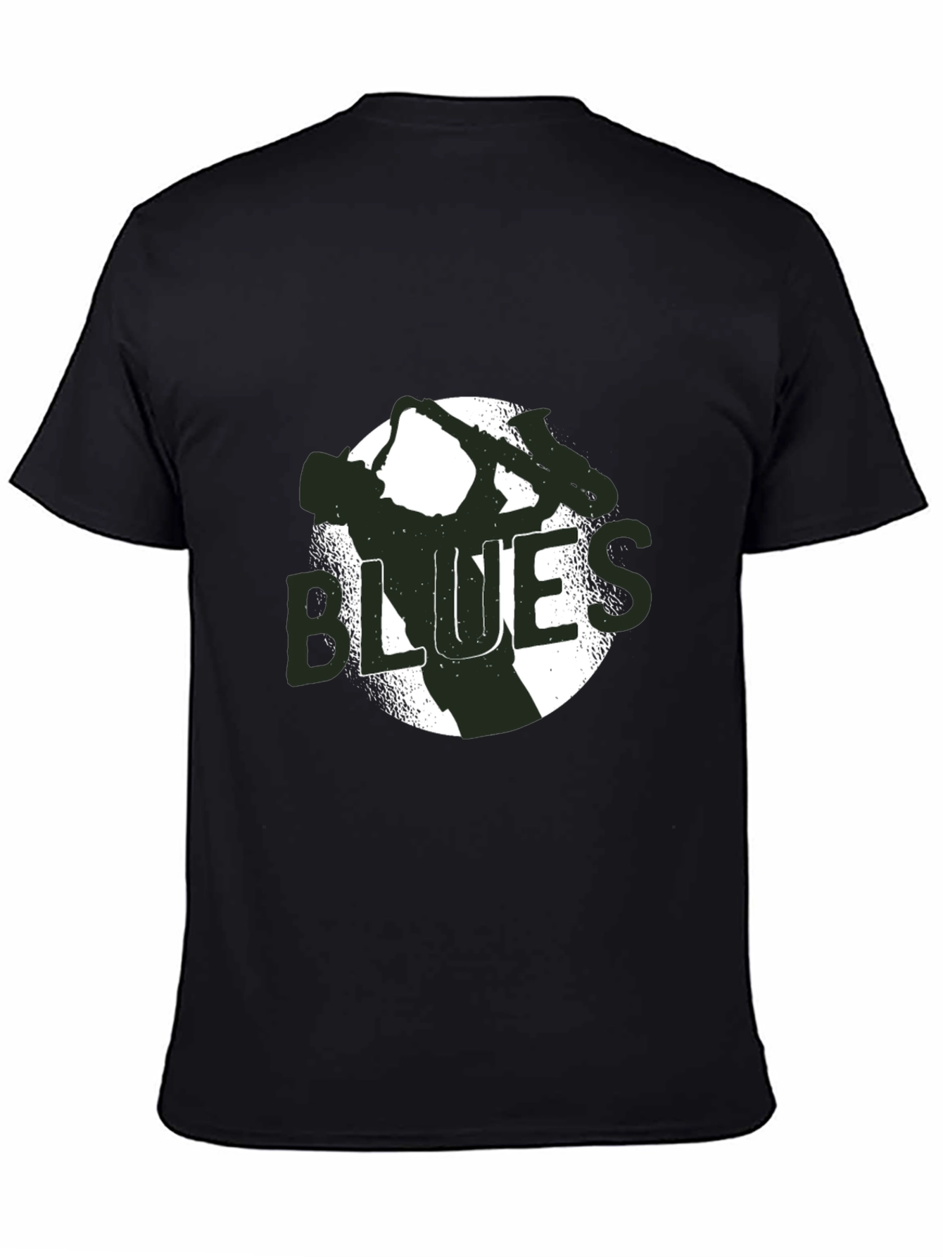 Blues Music T-Shirt - Unique Guitar Design