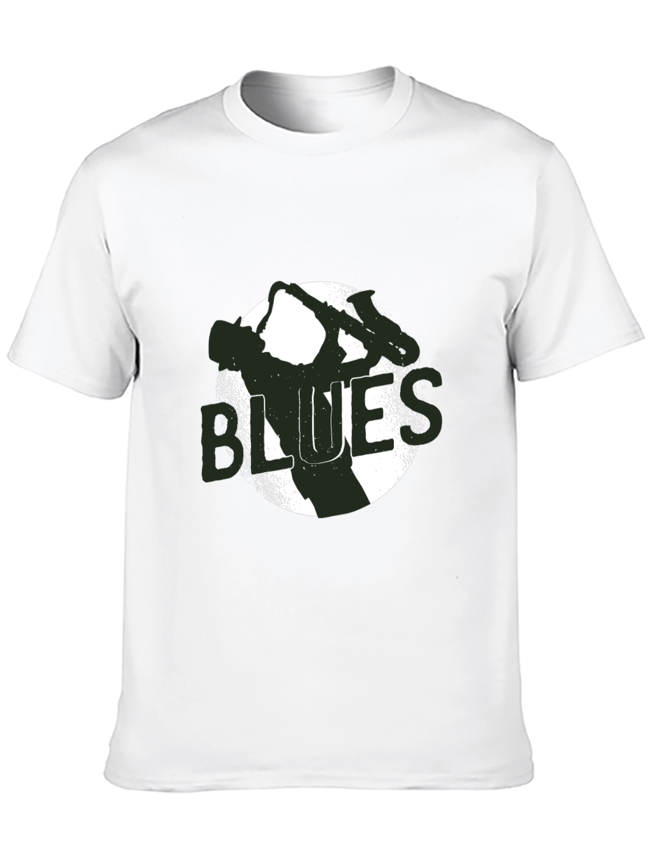 Blues Music T-Shirt - Unique Guitar Design