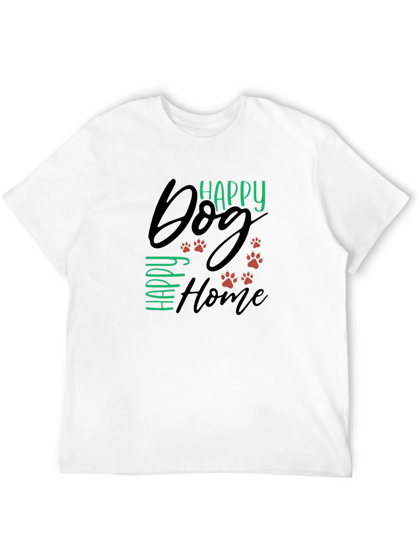 Happy Dog Happy Home Graphic Tee
