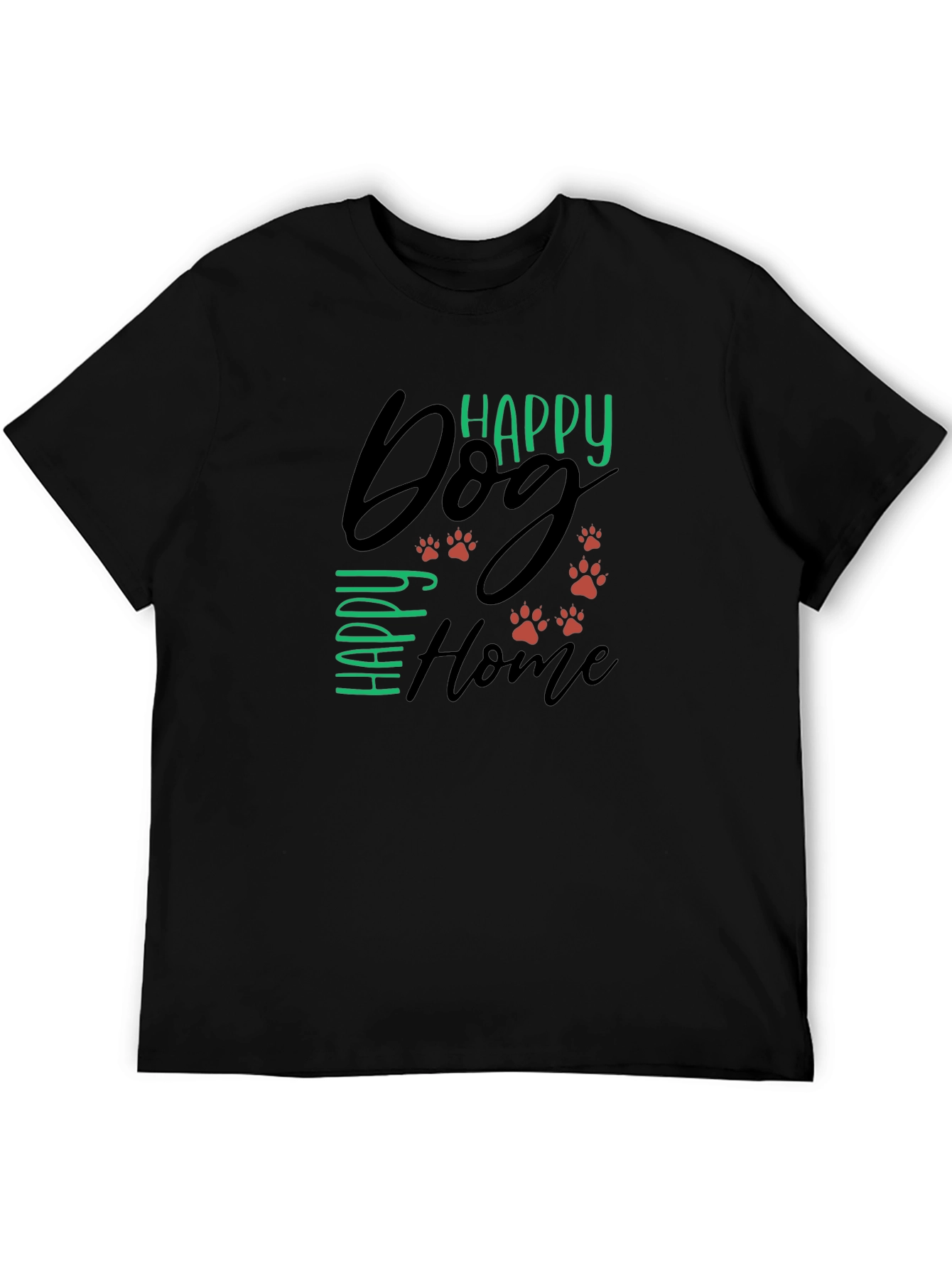 Happy Dog Happy Home Graphic Tee