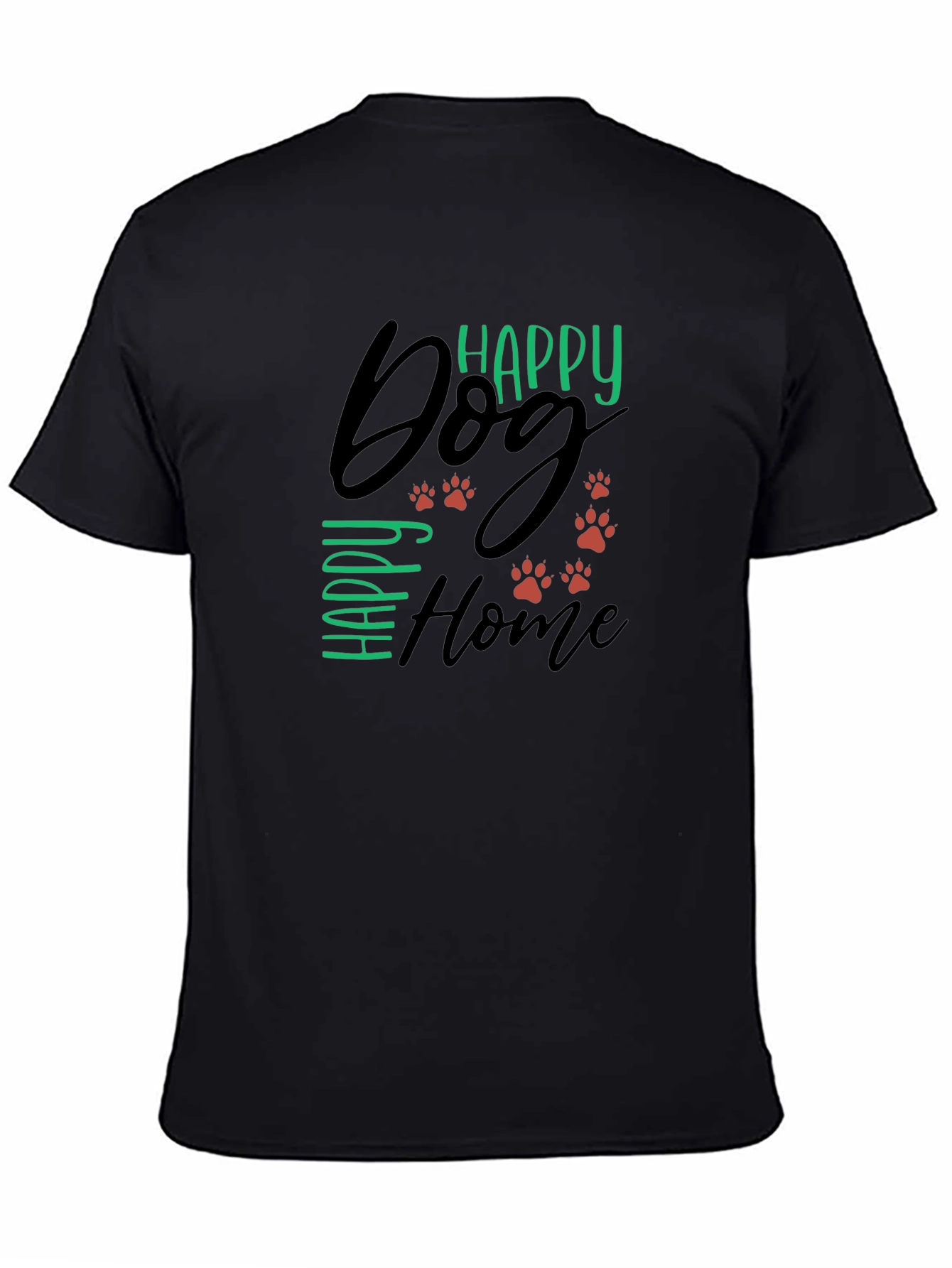 Happy Dog Happy Home Graphic Tee