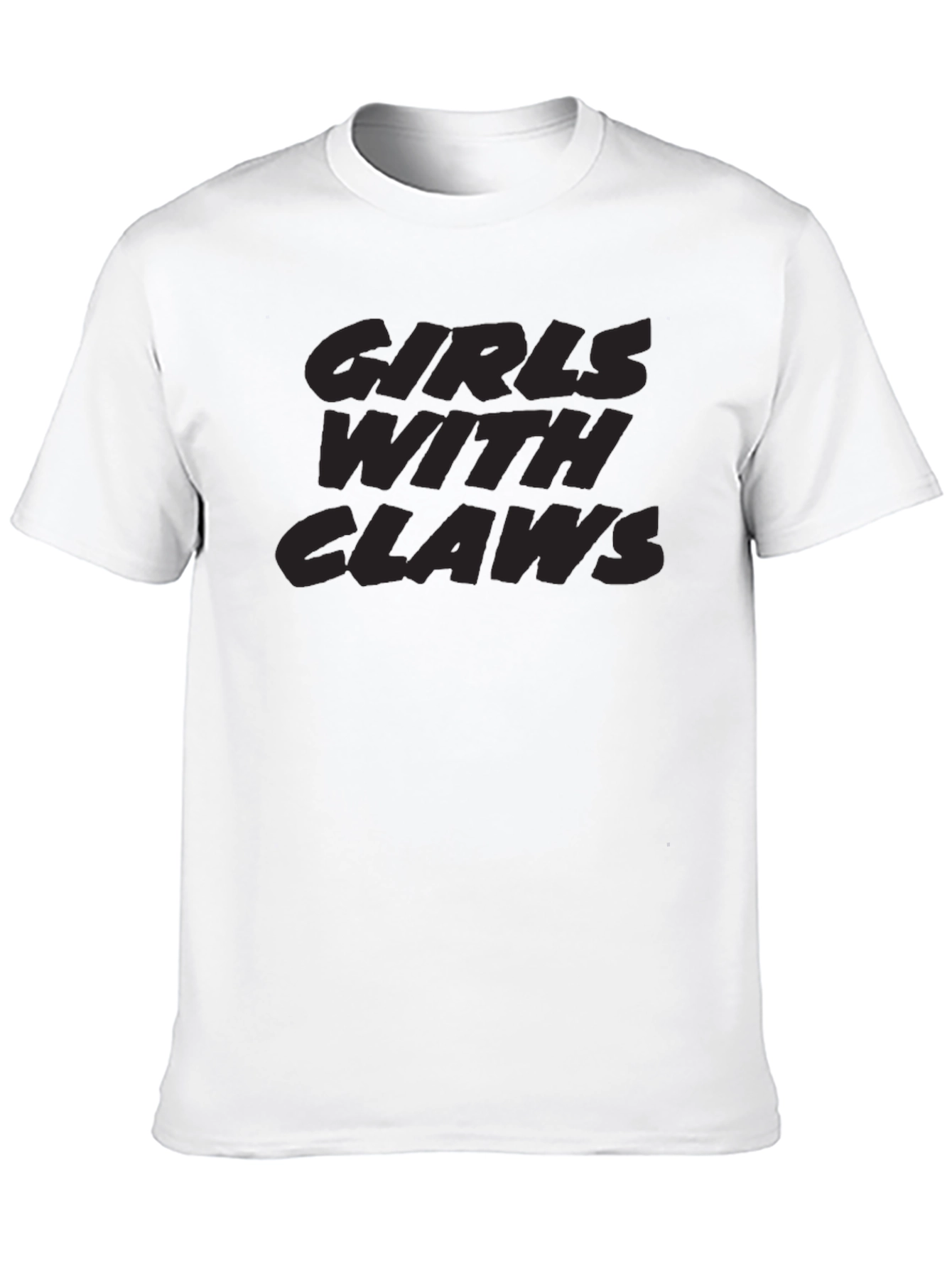 Girls With Claws Black T-Shirt