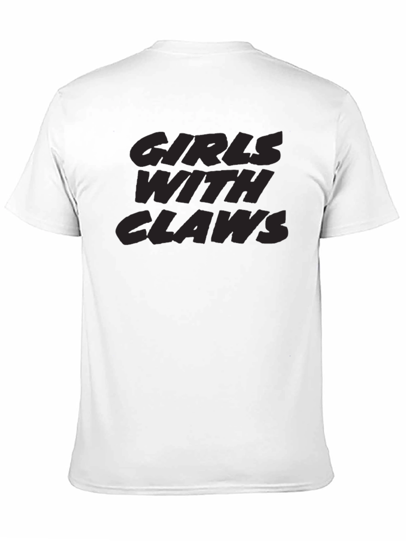 Girls With Claws Black T-Shirt