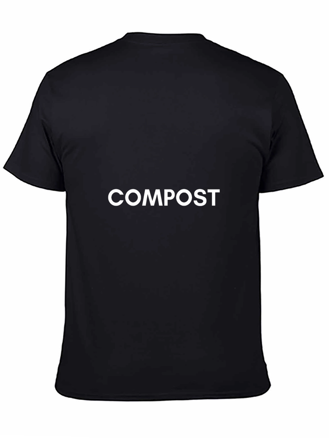COMPOST Crew T-Shirt - Classic Black