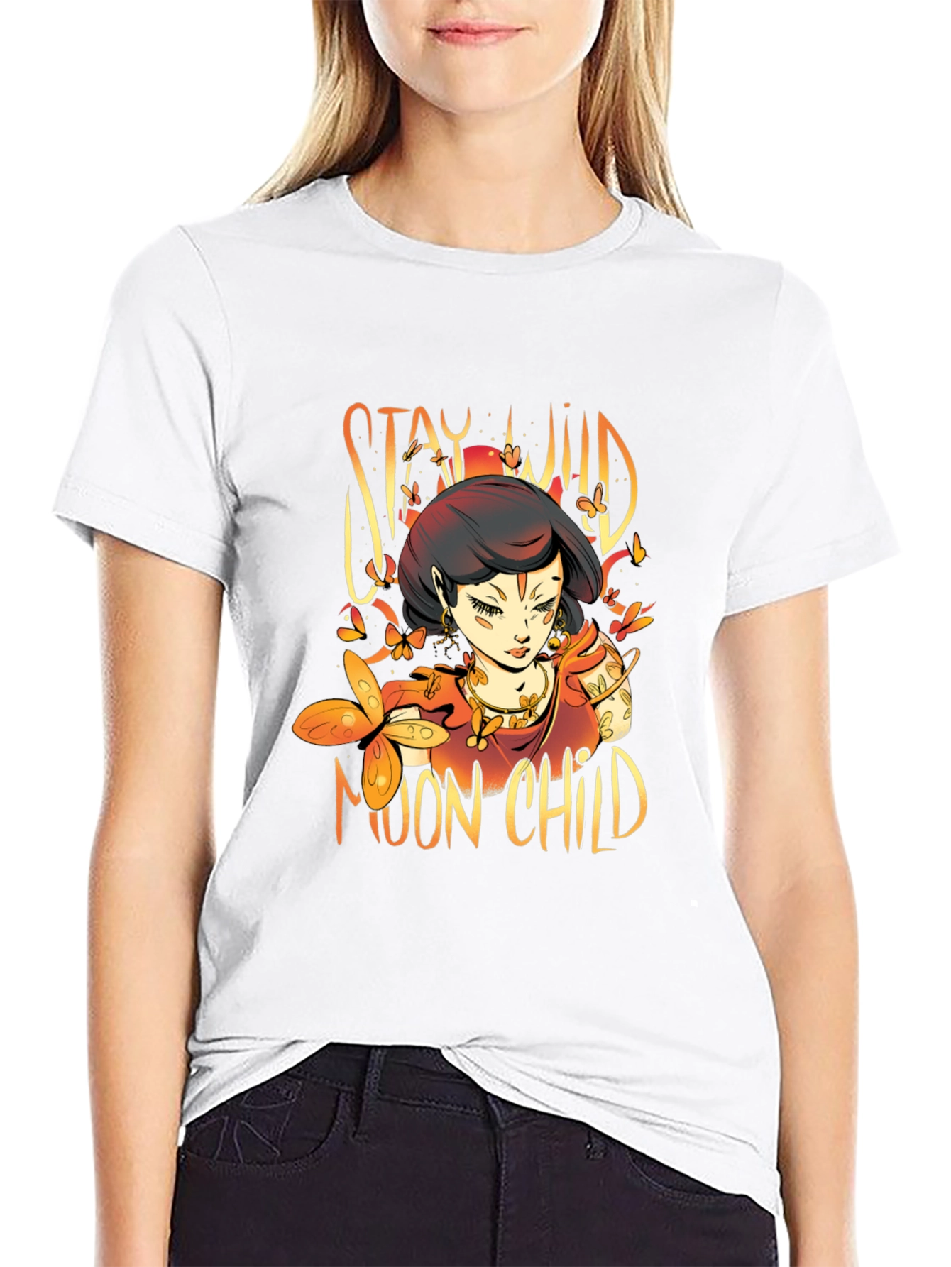 Stay Wild Moon Child Graphic T-Shirt