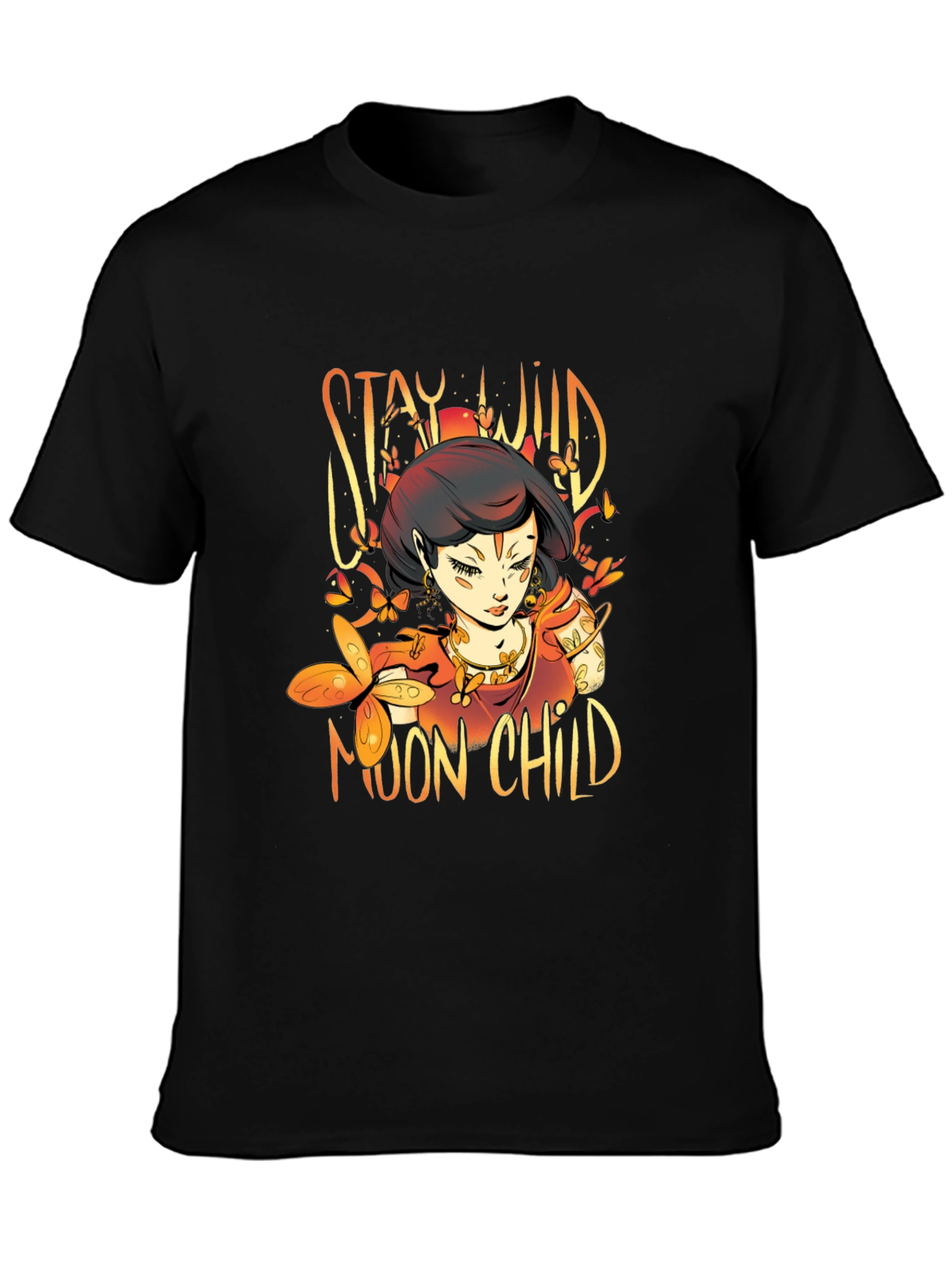 Stay Wild Moon Child Graphic T-Shirt