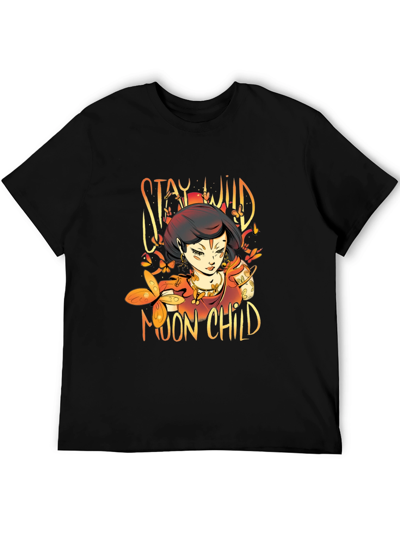 Stay Wild Moon Child Graphic T-Shirt