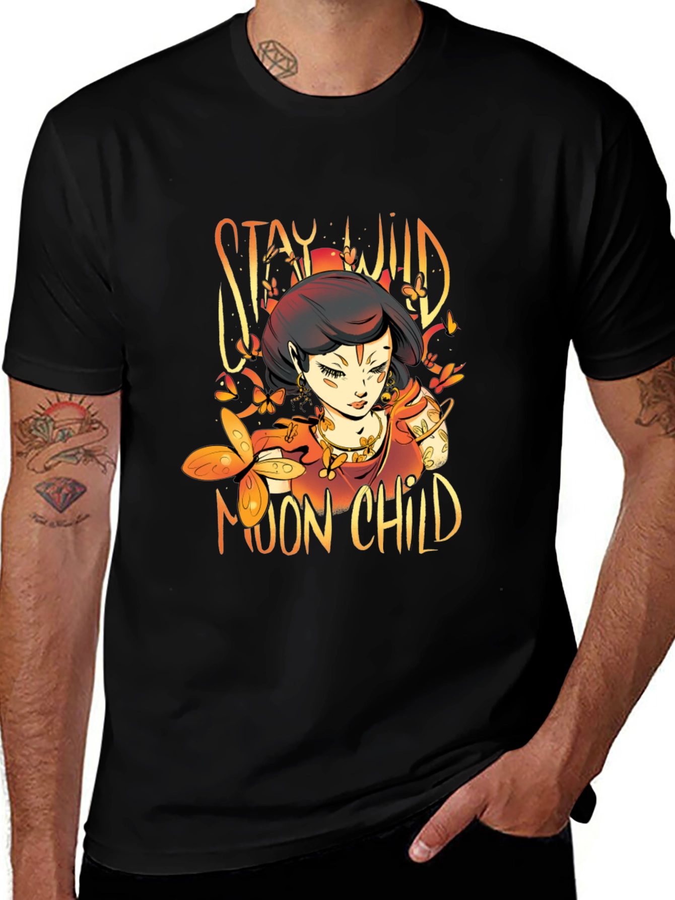 Stay Wild Moon Child Graphic T-Shirt