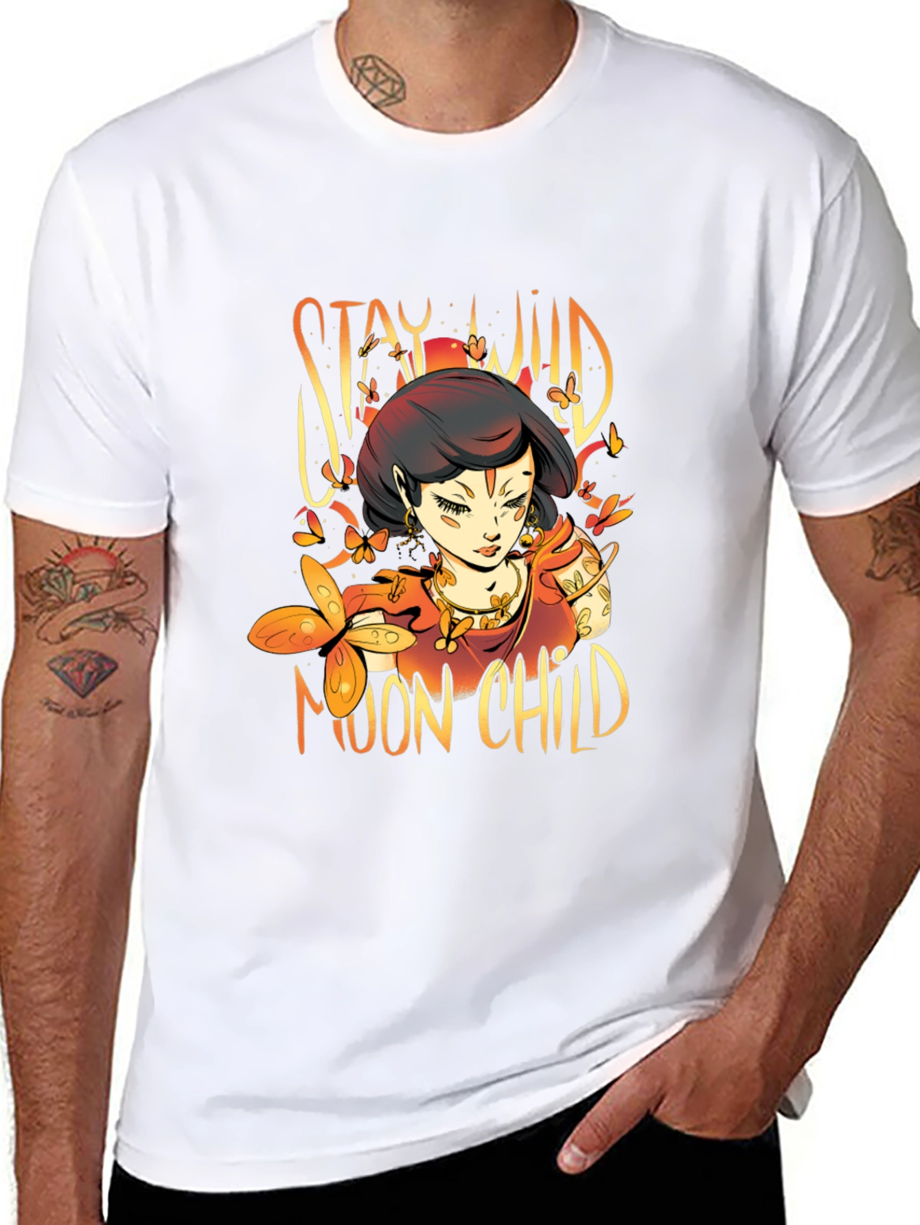 Stay Wild Moon Child Graphic T-Shirt