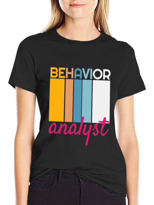 Behavior Analyst T-Shirt - Black