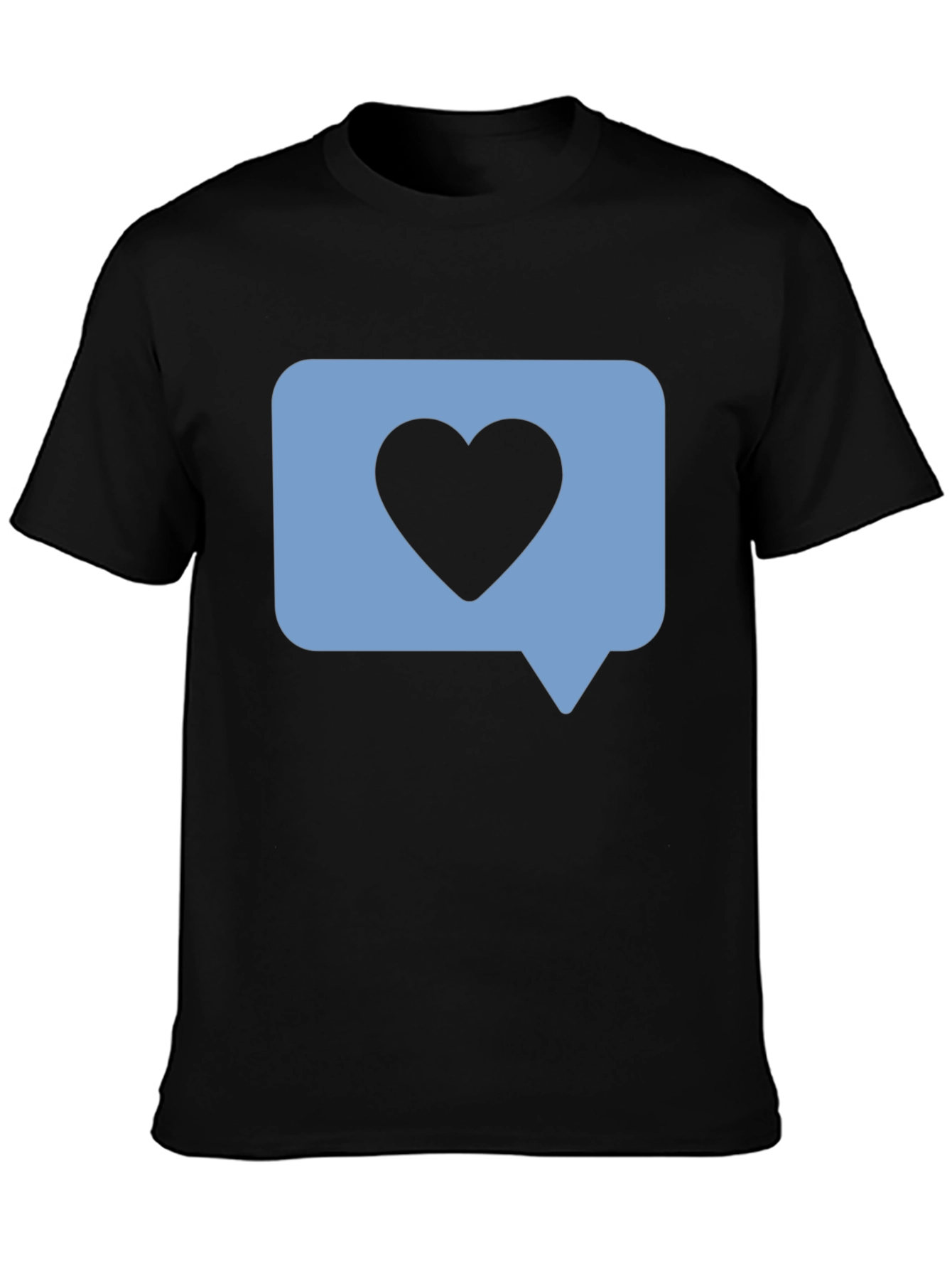 Love Bubble Black T-Shirt