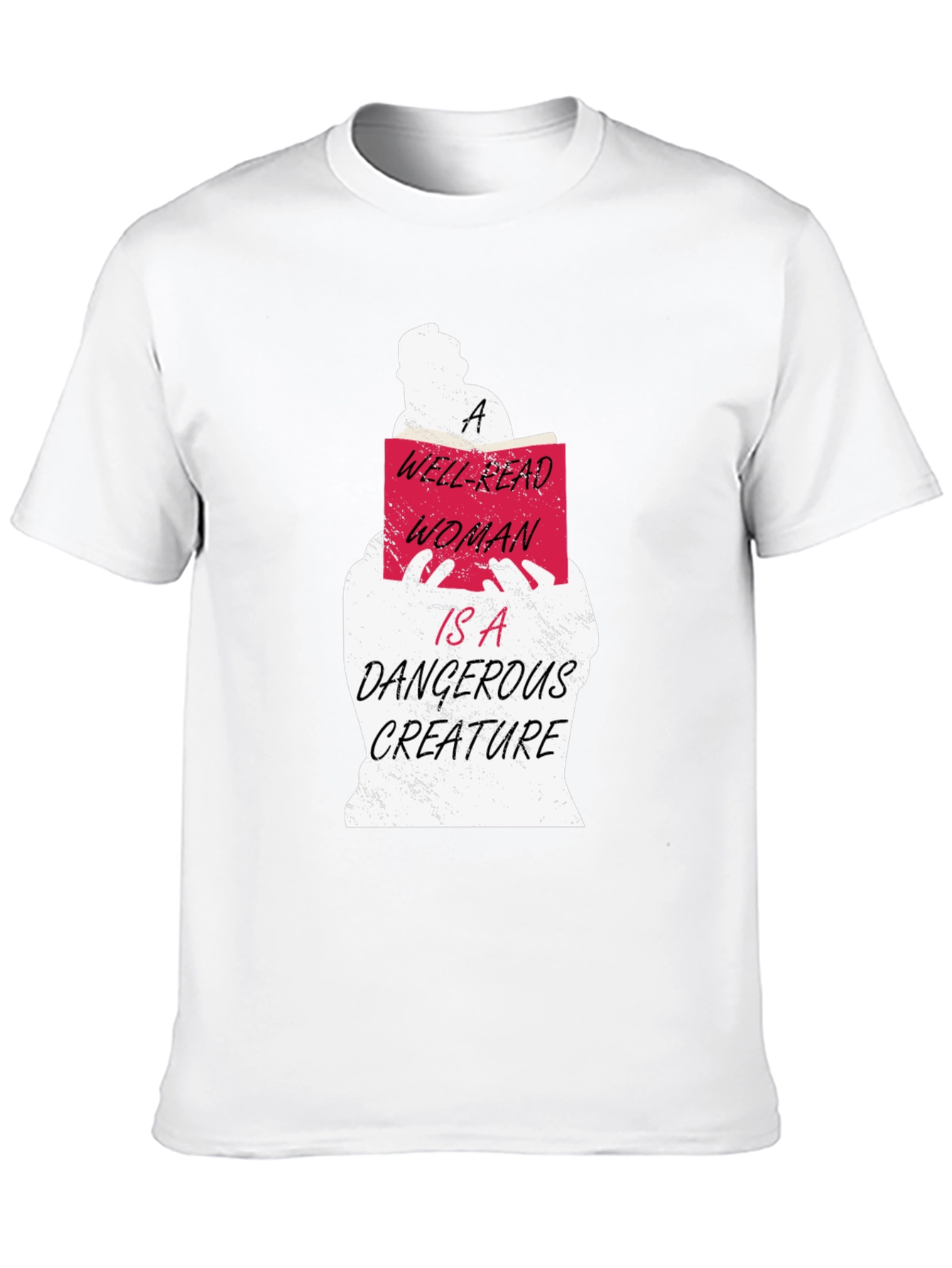 Well-Read Woman Graphic Tee - Book Lovers T-Shirt